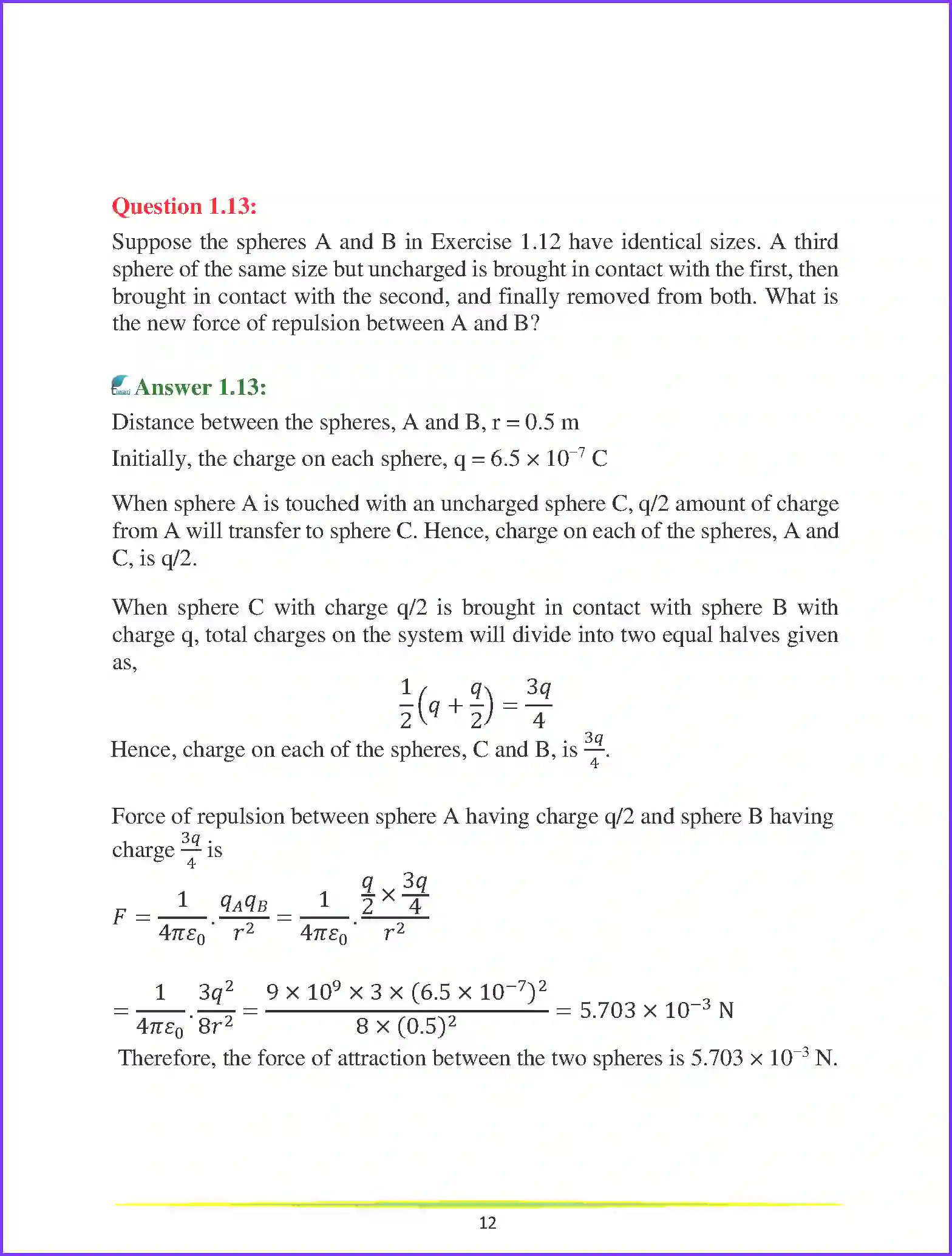 NCERT-Solution-Class-12-Physics-Electric-Charges-and-Fields-15-page-12
