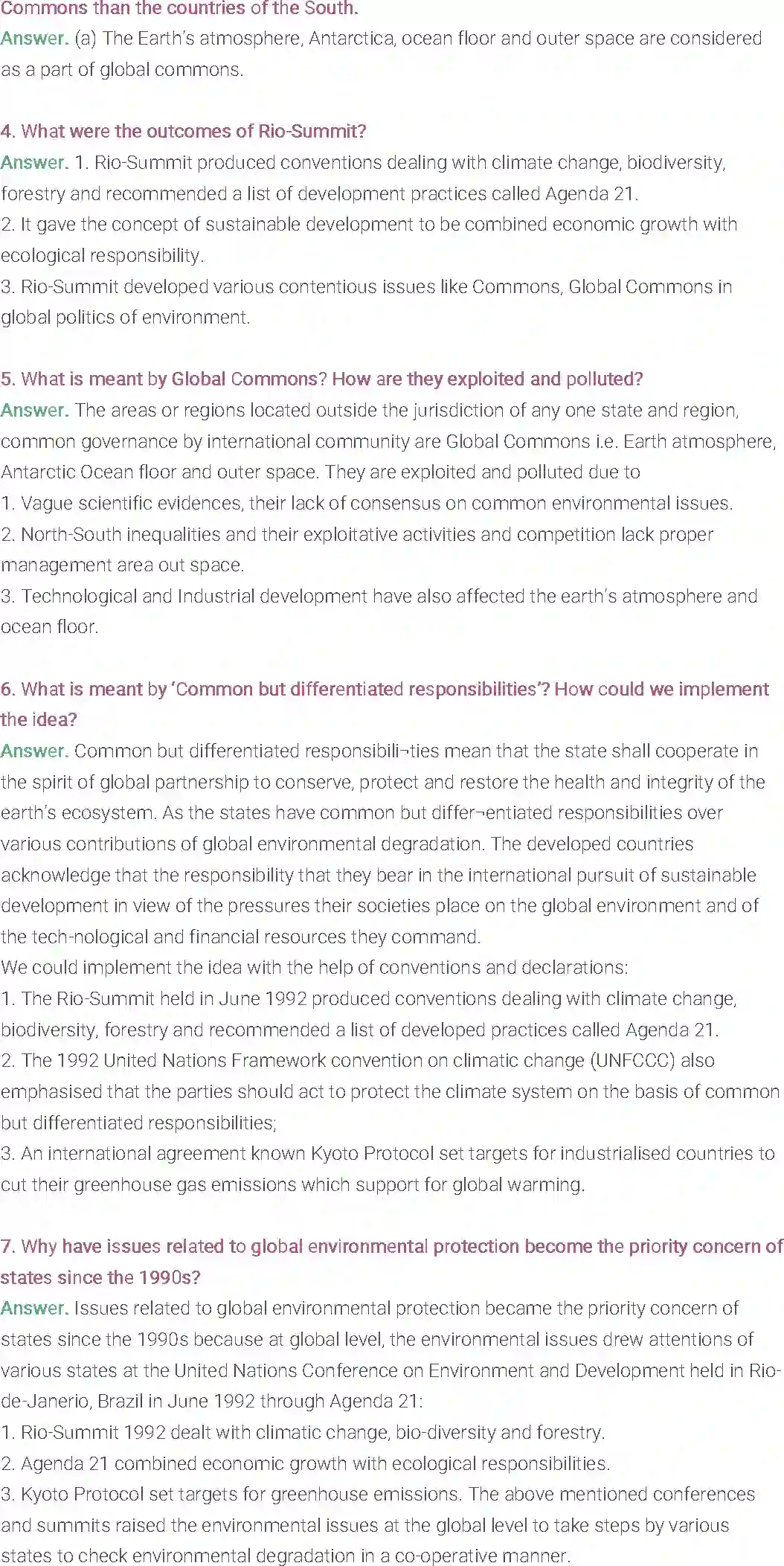 NCERT-Solution-Class-12-Political-Science-Chapter-8-Environment-and-Natural-Resources-2354-page-2