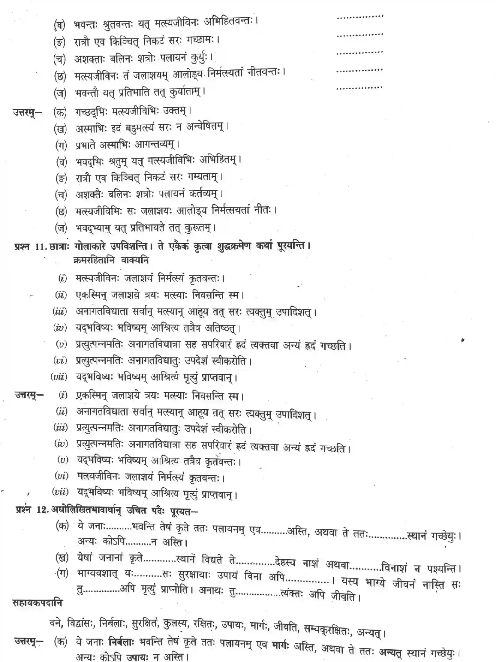 NCERT-Solution-Class-12-Sanskrit-Durdrishti-Falprada-283-page-10