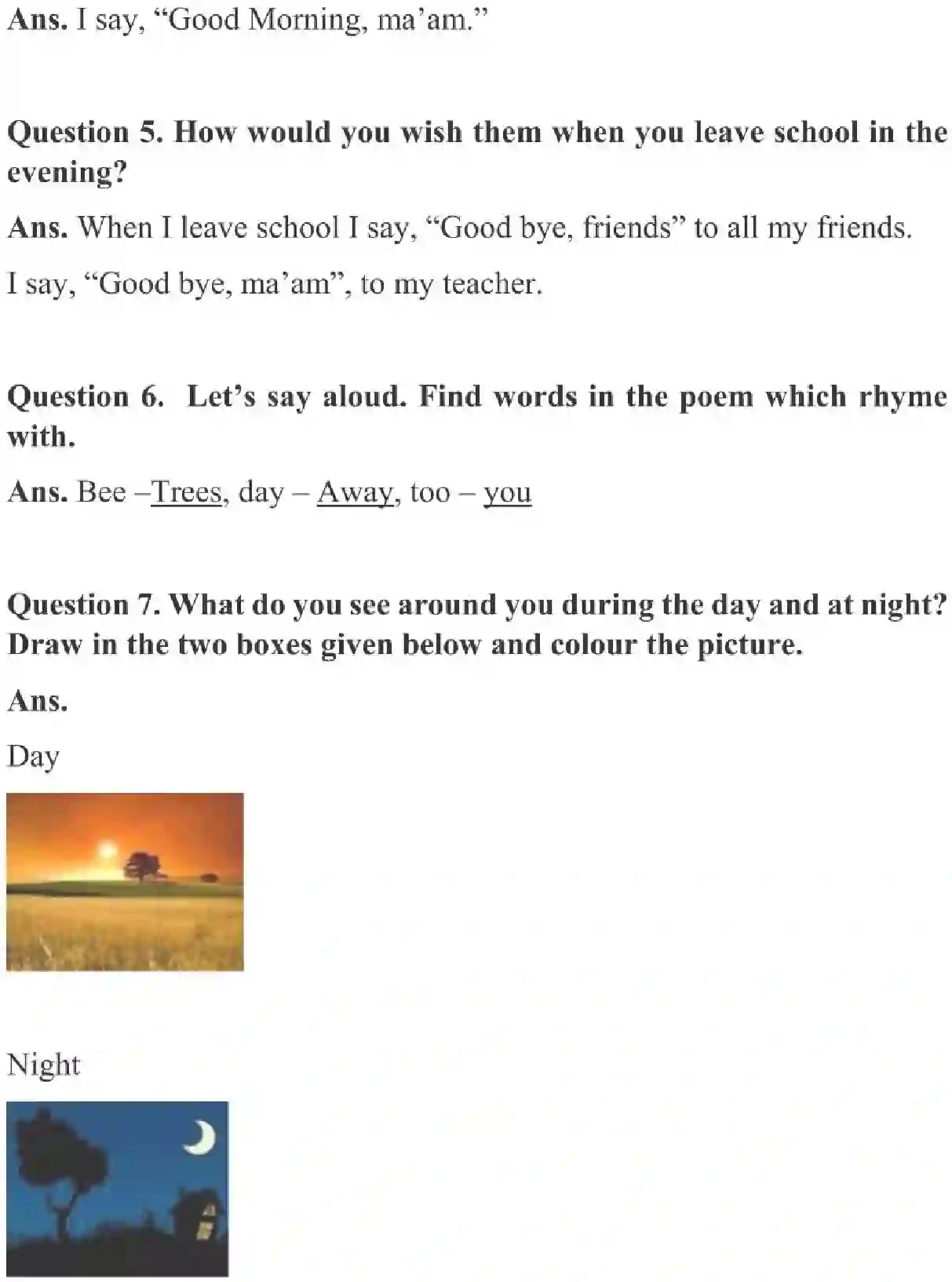 NCERT-Solution-Class-3-English-Chapter-11-Good-Morning-2019-page-2