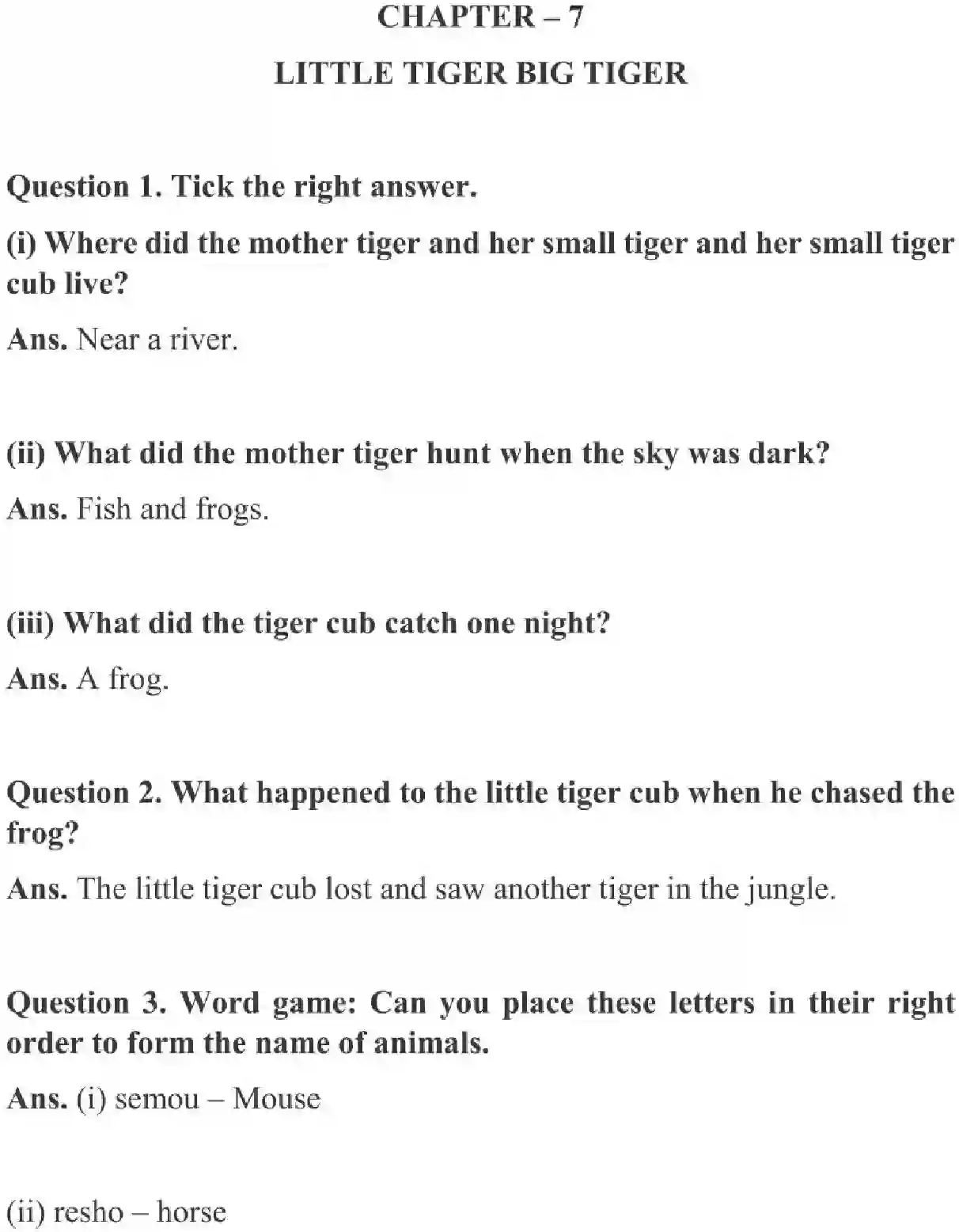 NCERT-Solution-Class-3-English-Chapter-7-Little-Tiger-Big-Tiger-2015-page-1