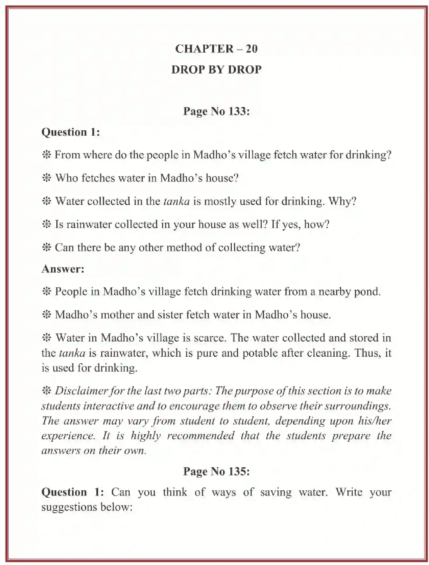 NCERT-Solution-Class-3-Looking-Around-EVS-Chapter-20-Drop-By-Drop-2072-page-1