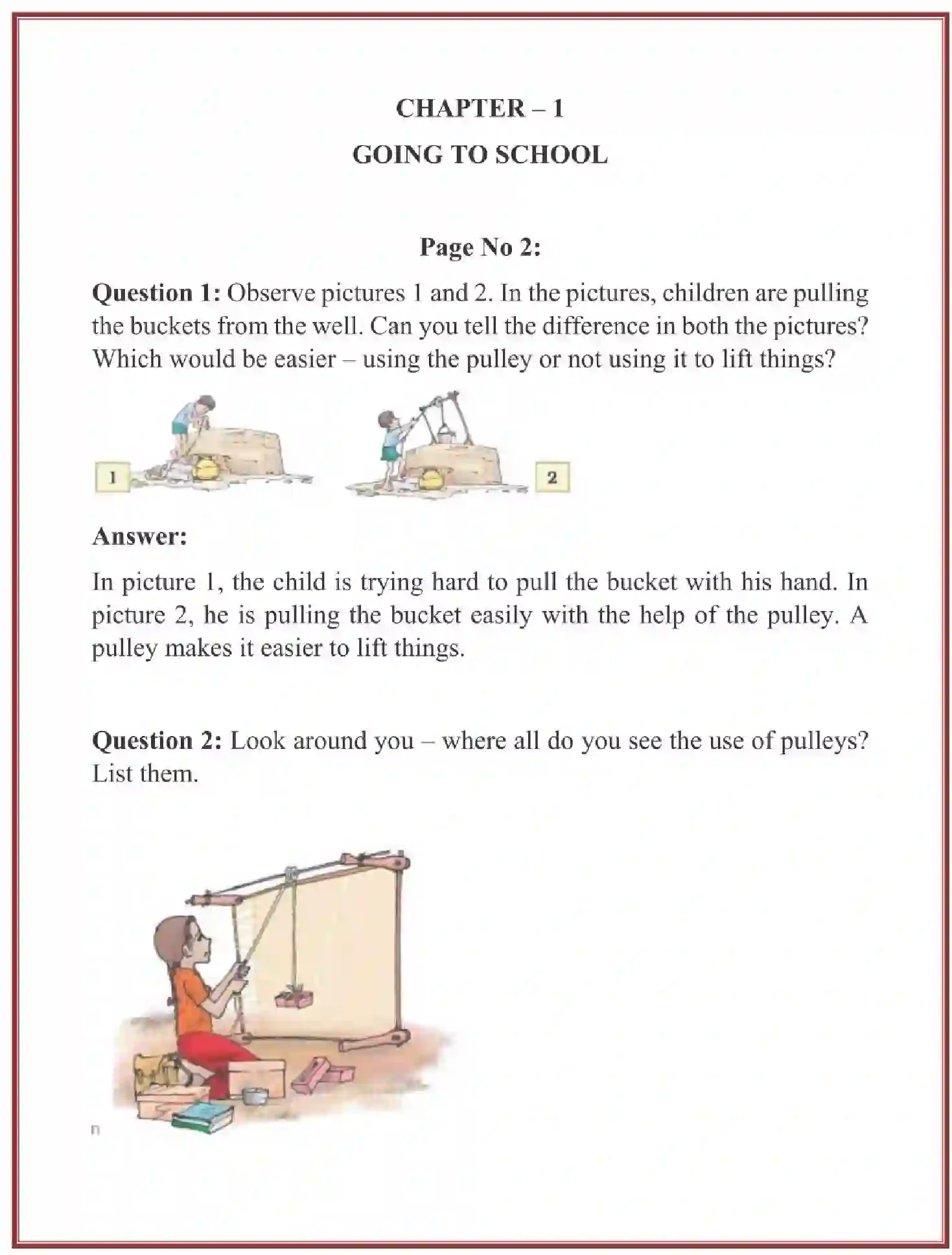 NCERT-Solution-Class-4-Looking-Around-EVS-Chapter-1-Going-To-School-1913-page-1