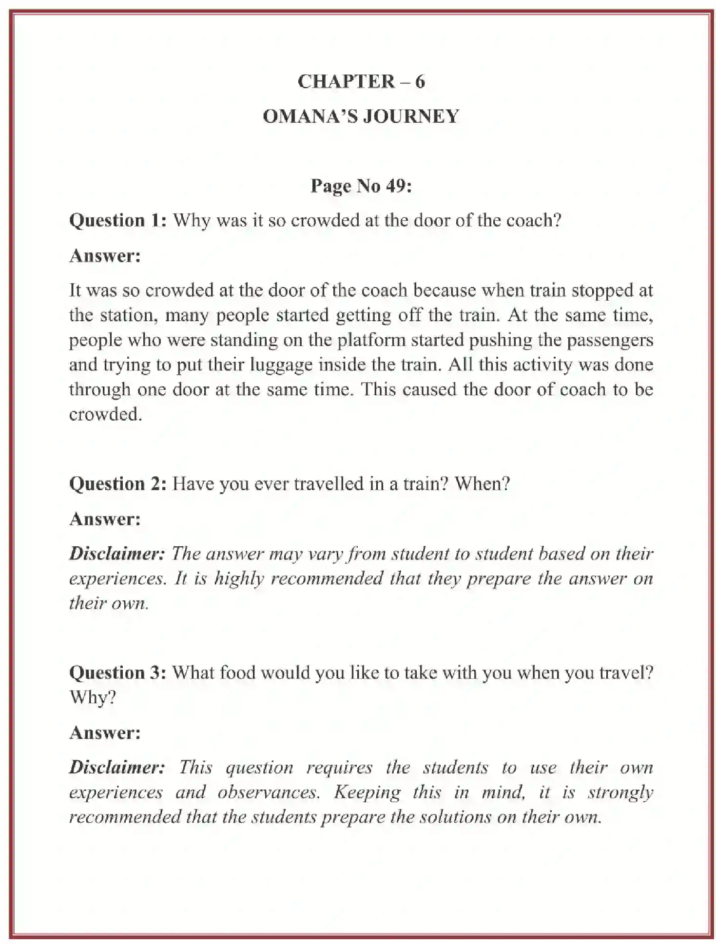 NCERT-Solution-Class-4-Looking-Around-EVS-Chapter-6-Omana’s-Journey-1918-page-1