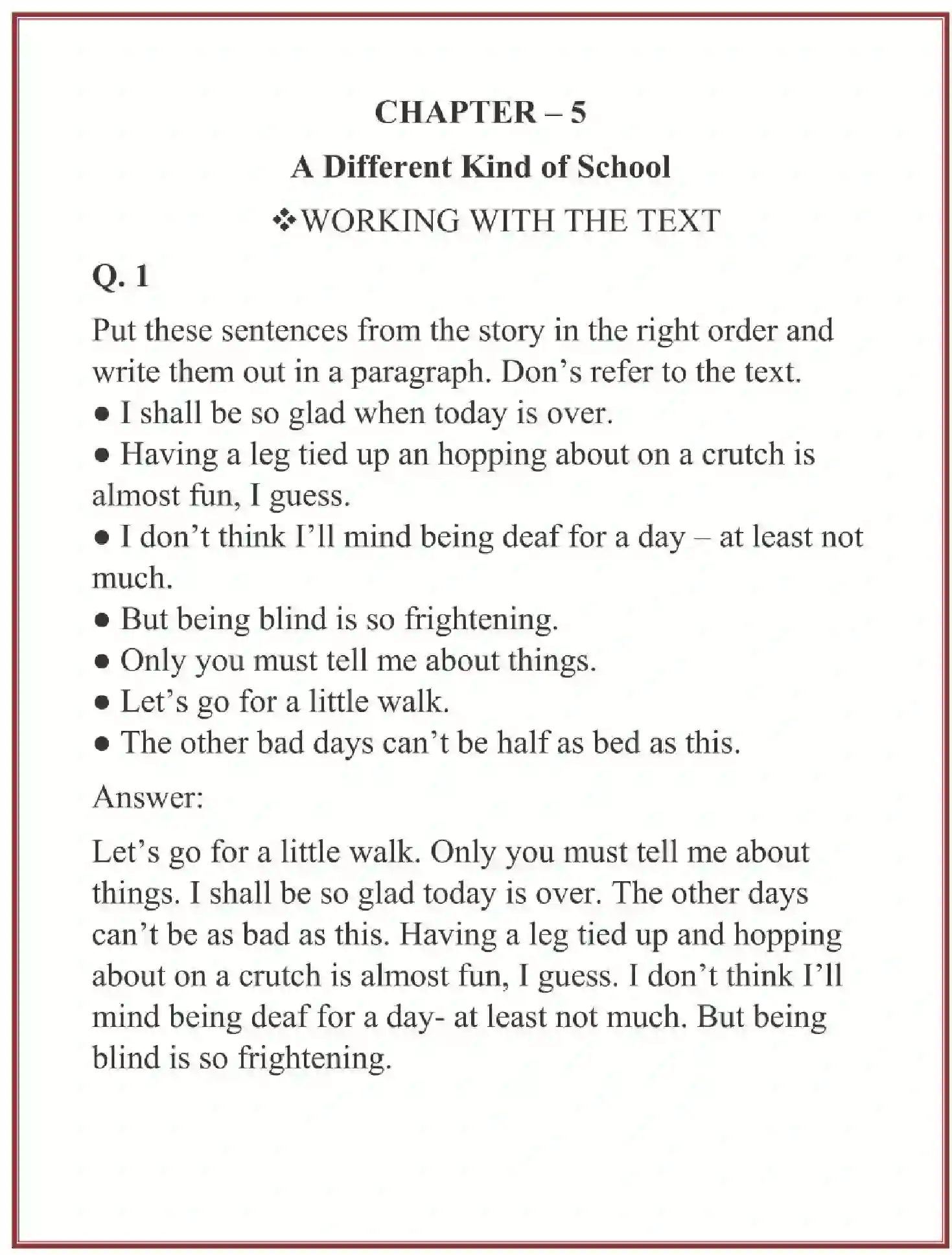 NCERT-Solution-Class-6-English-Chapter-5-A-Different-Kind-of-School-3835-page-1