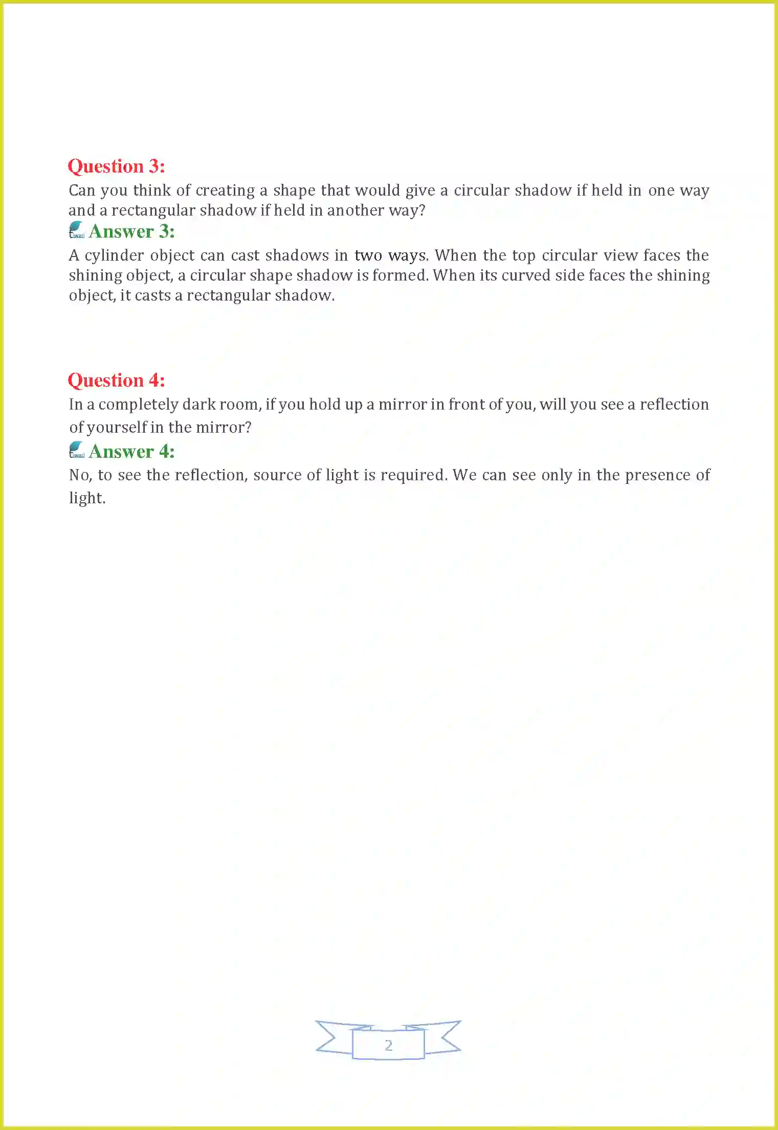 NCERT-Solution-Class-6-Science-Chapter-11-Light-Shadows-and-Reflections-1643-page-2