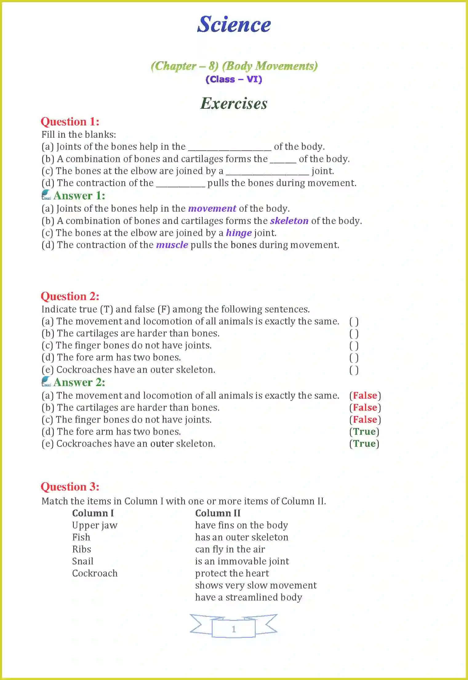 NCERT-Solution-Class-6-Science-Chapter-8-Body-Movement-3812-page-1