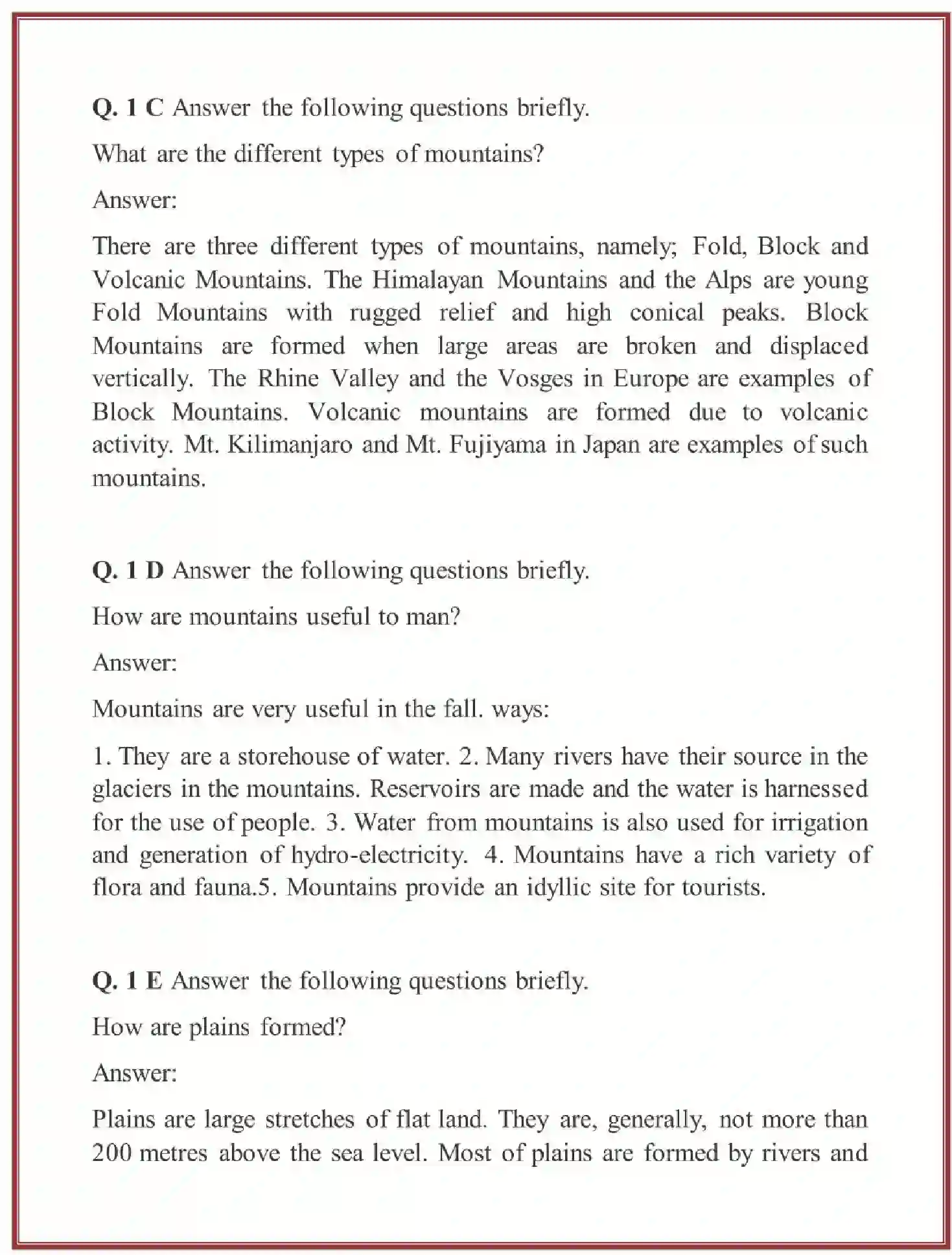 NCERT-Solution-Class-6-Social-Science-Geography-Chapter-6-Major-Landforms-of-the-Earth-1674-page-2