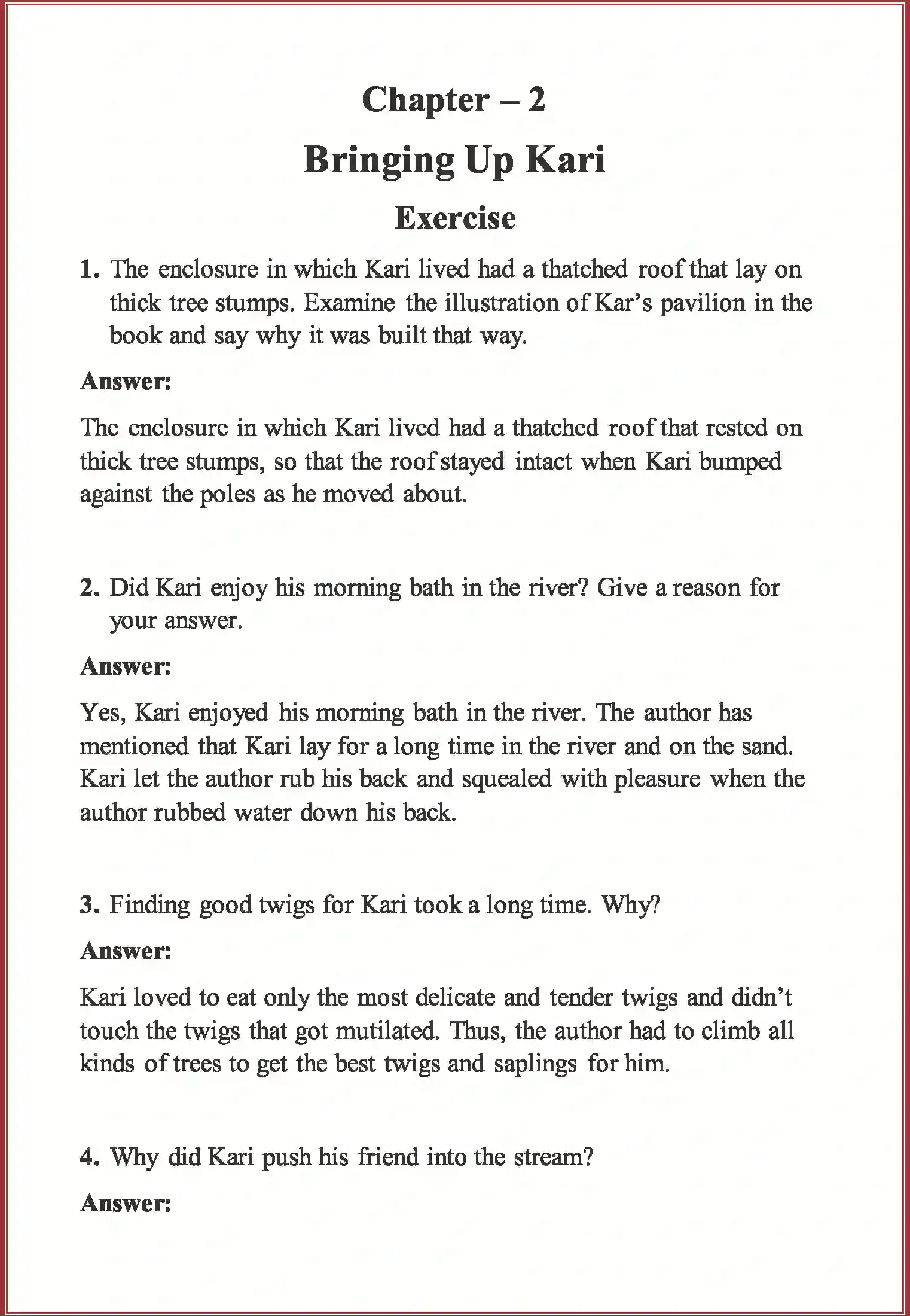 NCERT-Solution-Class-7-English-An-Alien-Hand-Chapter-2-Bringing-Up-Kari-1497-page-1