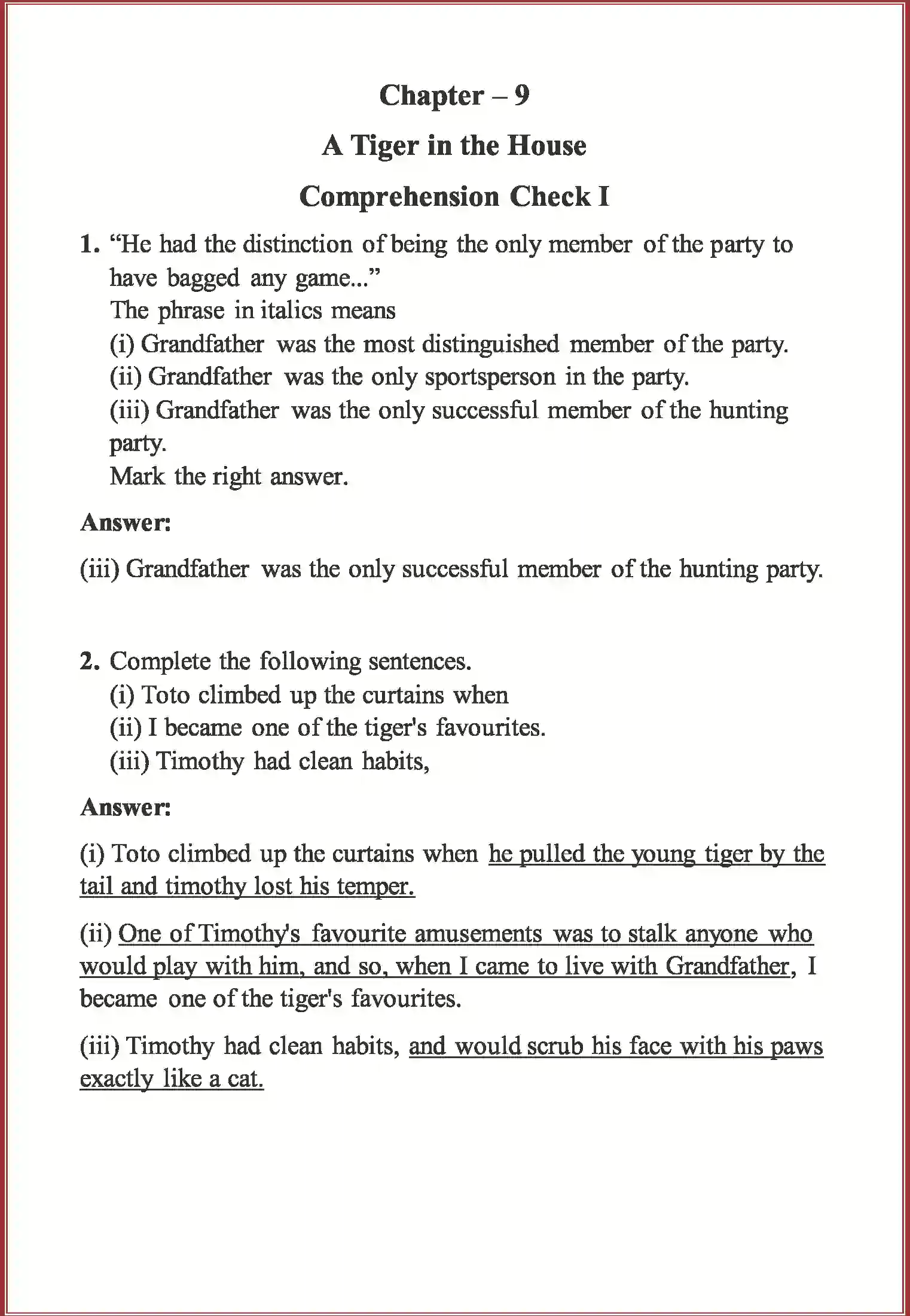 NCERT-Solution-Class-7-English-An-Alien-Hand-Chapter-9-A-Tiger-in-the-House-3676-page-1