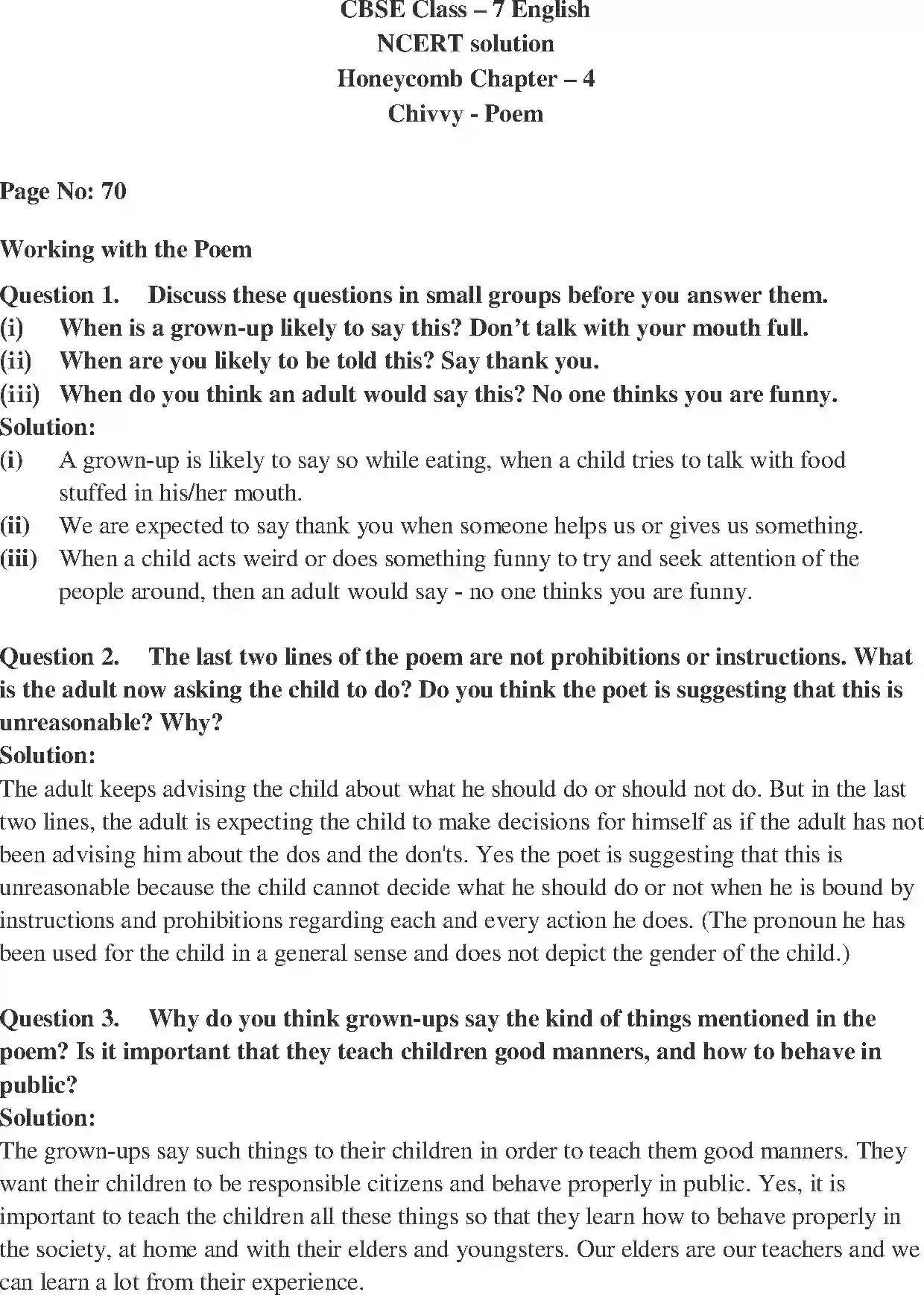 NCERT-Solution-Class-7-English-Honeycomb-Chivvy-1519-page-1
