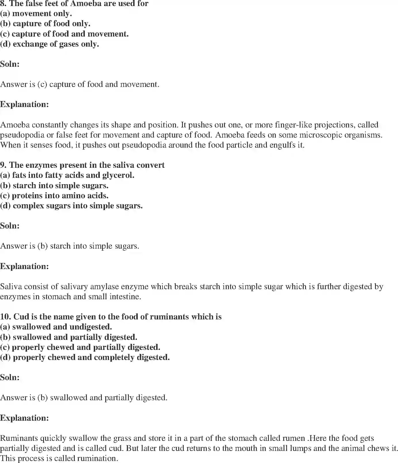 NCERT-Solution-Class-7-Science-Exemplar-Nutrition-in-Animals-Exemplar-3774-page-4