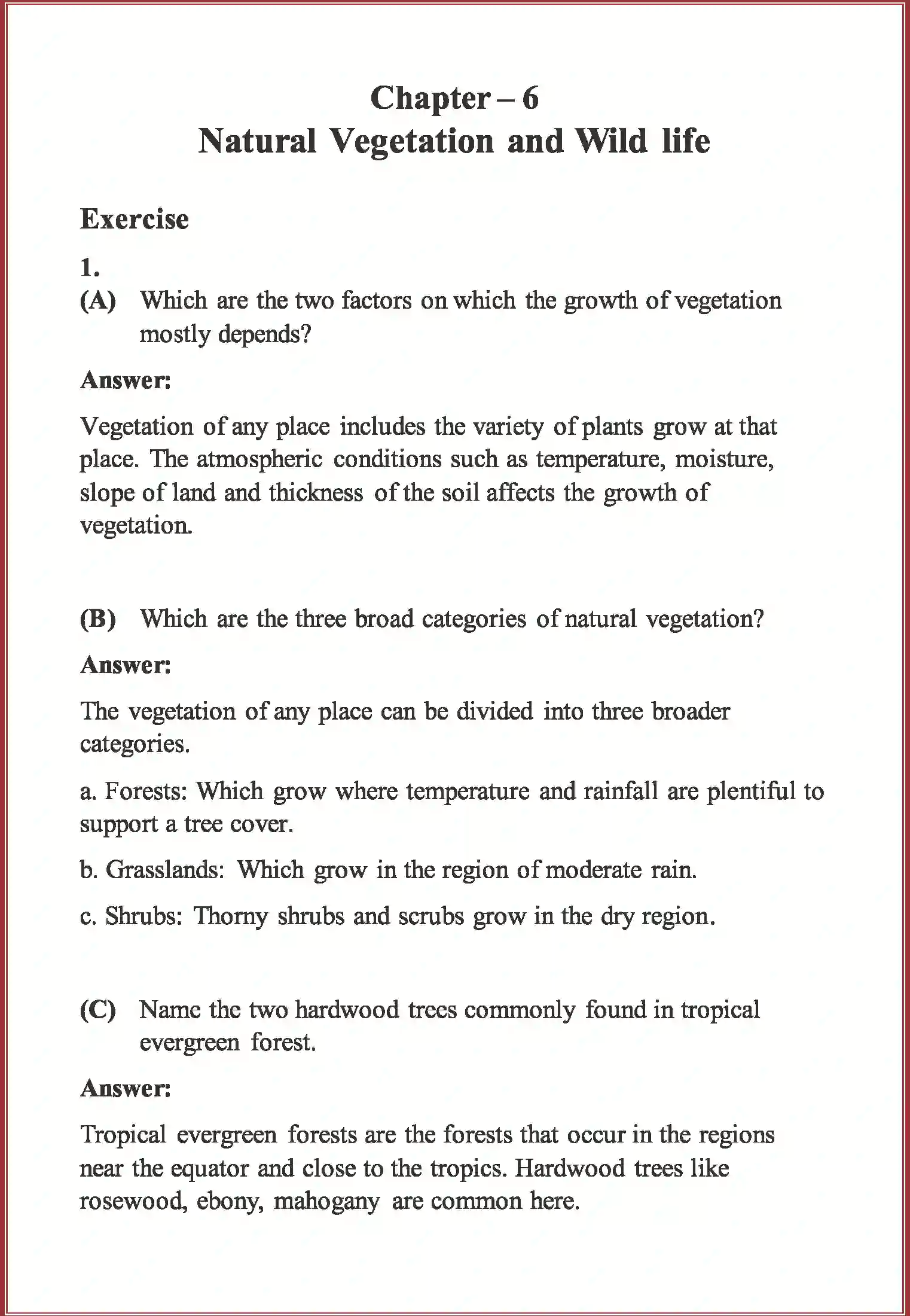 NCERT-Solution-Class-7-Social-Science-Our-Environment-Chapter-6-Natural-Vegetation-and-Wild-Life-3702-page-1