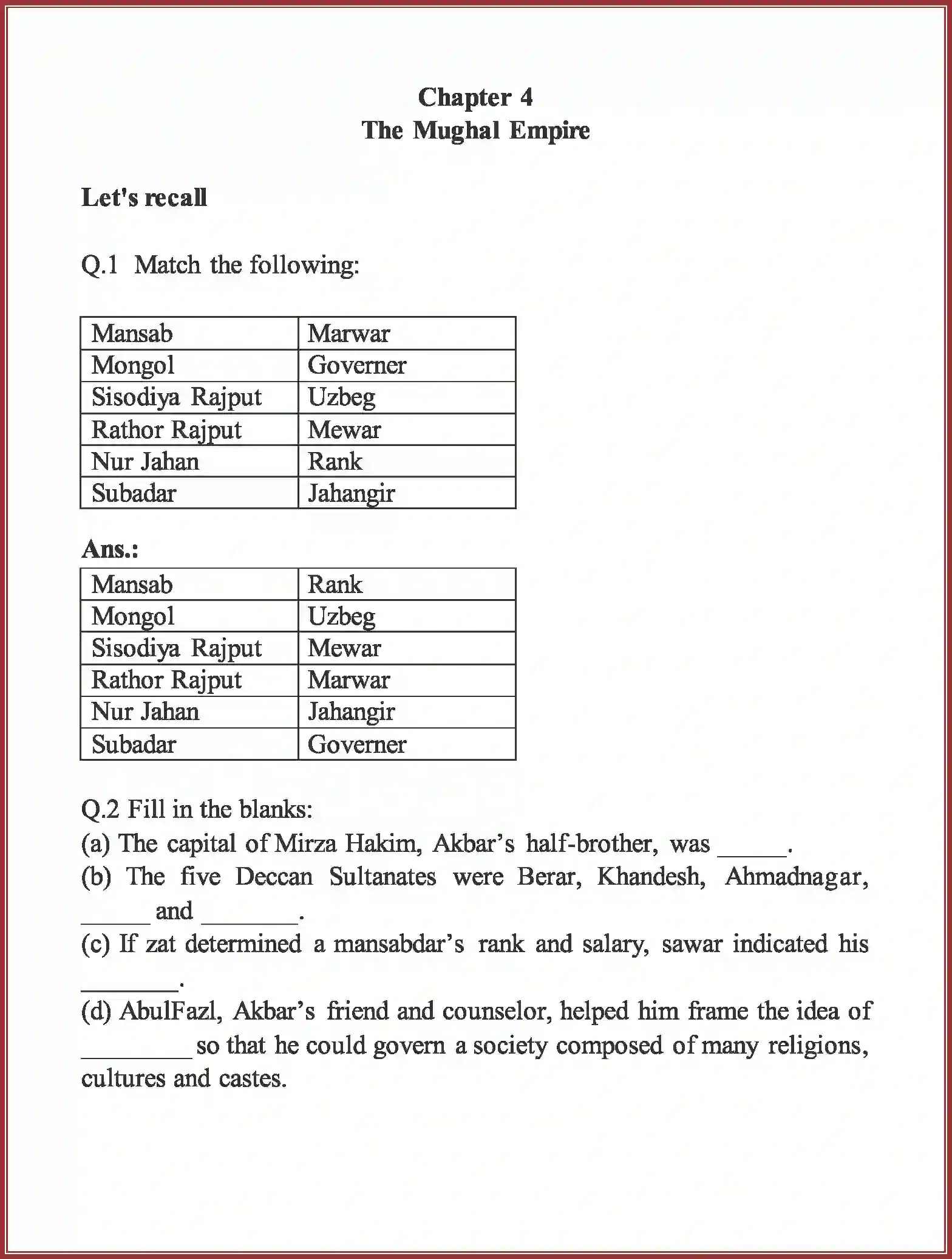 NCERT-Solution-Class-7-Social-Science-Our-Pasts-II-Chapter-4-The-Mughal-Empire-1538-page-1