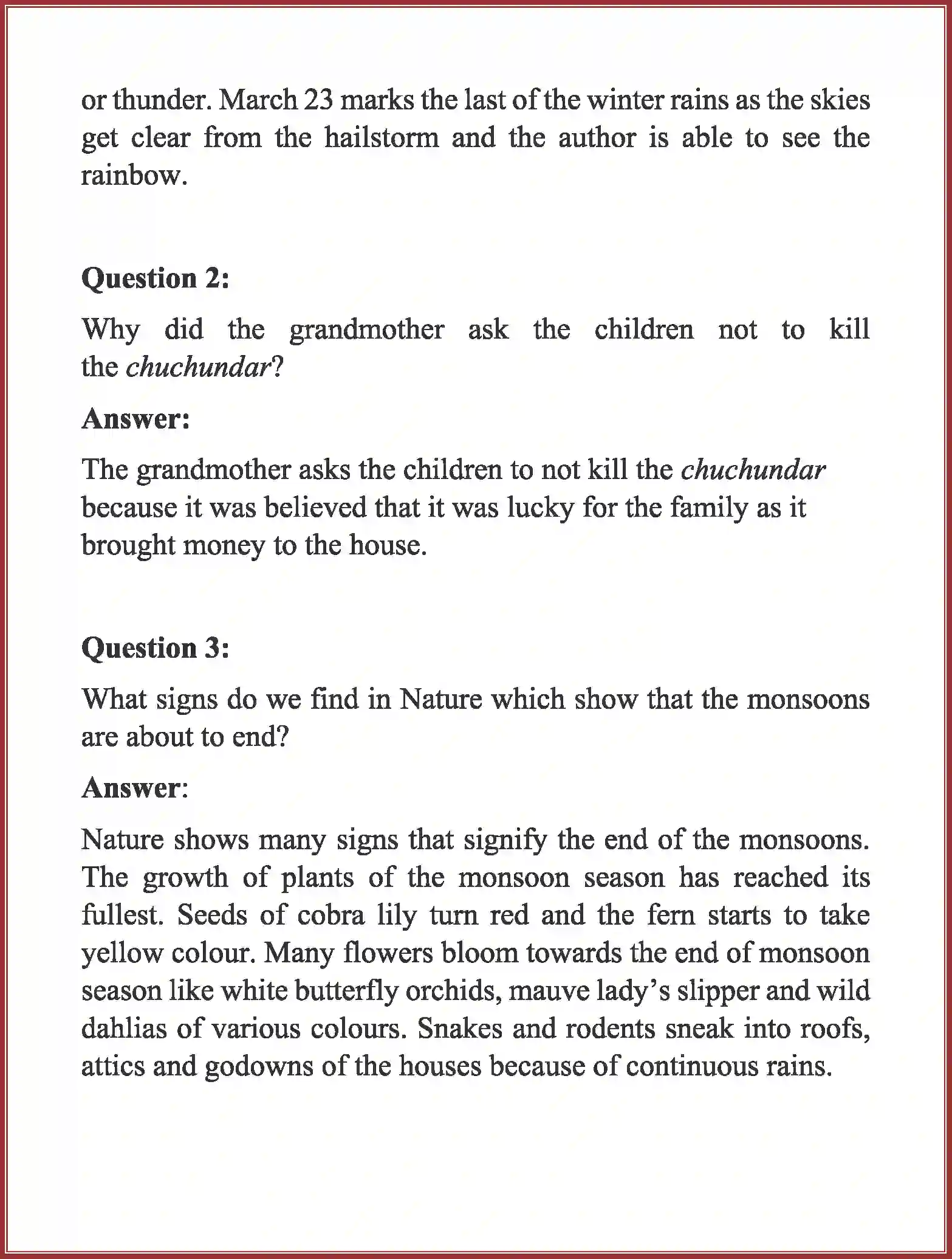 NCERT-Solution-Class-8-English-Honeydew-A-Short-Monsoon-Diary-1336-page-4