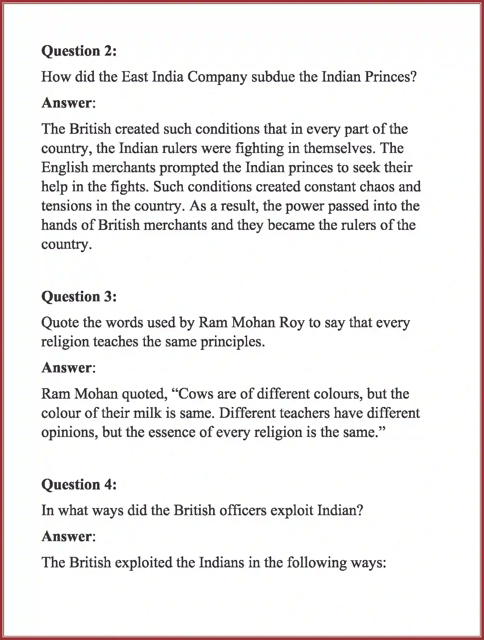 NCERT-Solution-Class-8-English-Honeydew-Glimpse-of-the-Past-1331-page-4