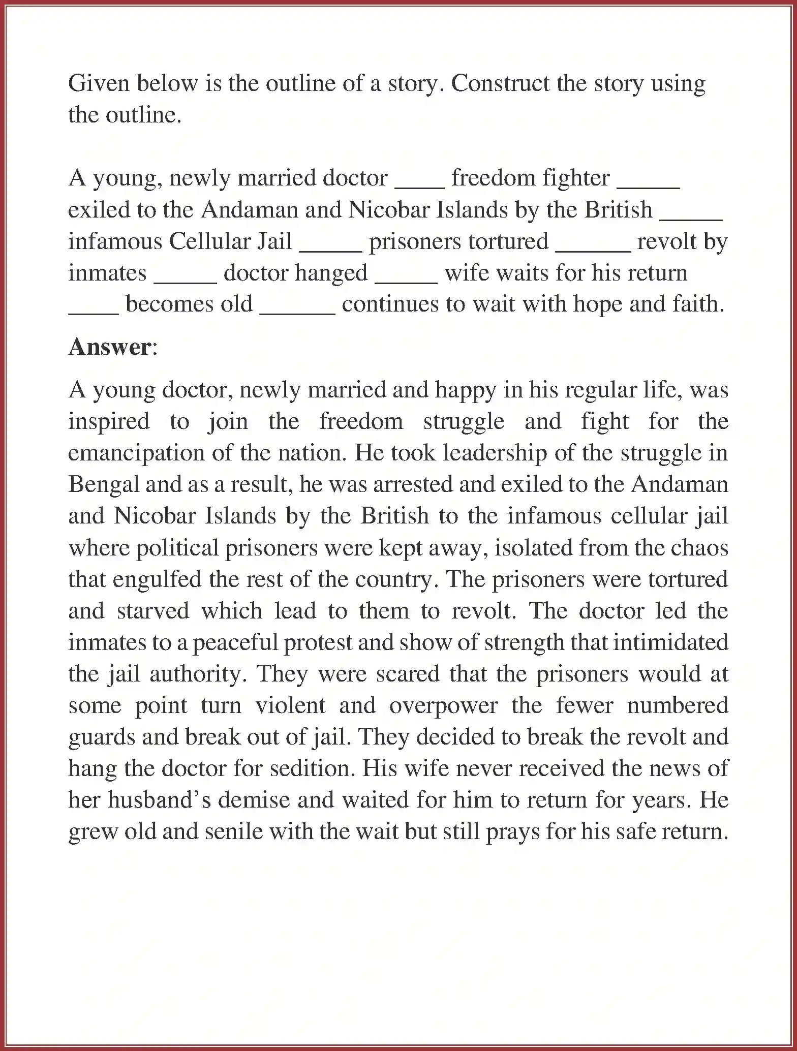 NCERT-Solution-Class-8-English-Honeydew-The-Best-Christmas-Present-in-the-World-1329-page-16