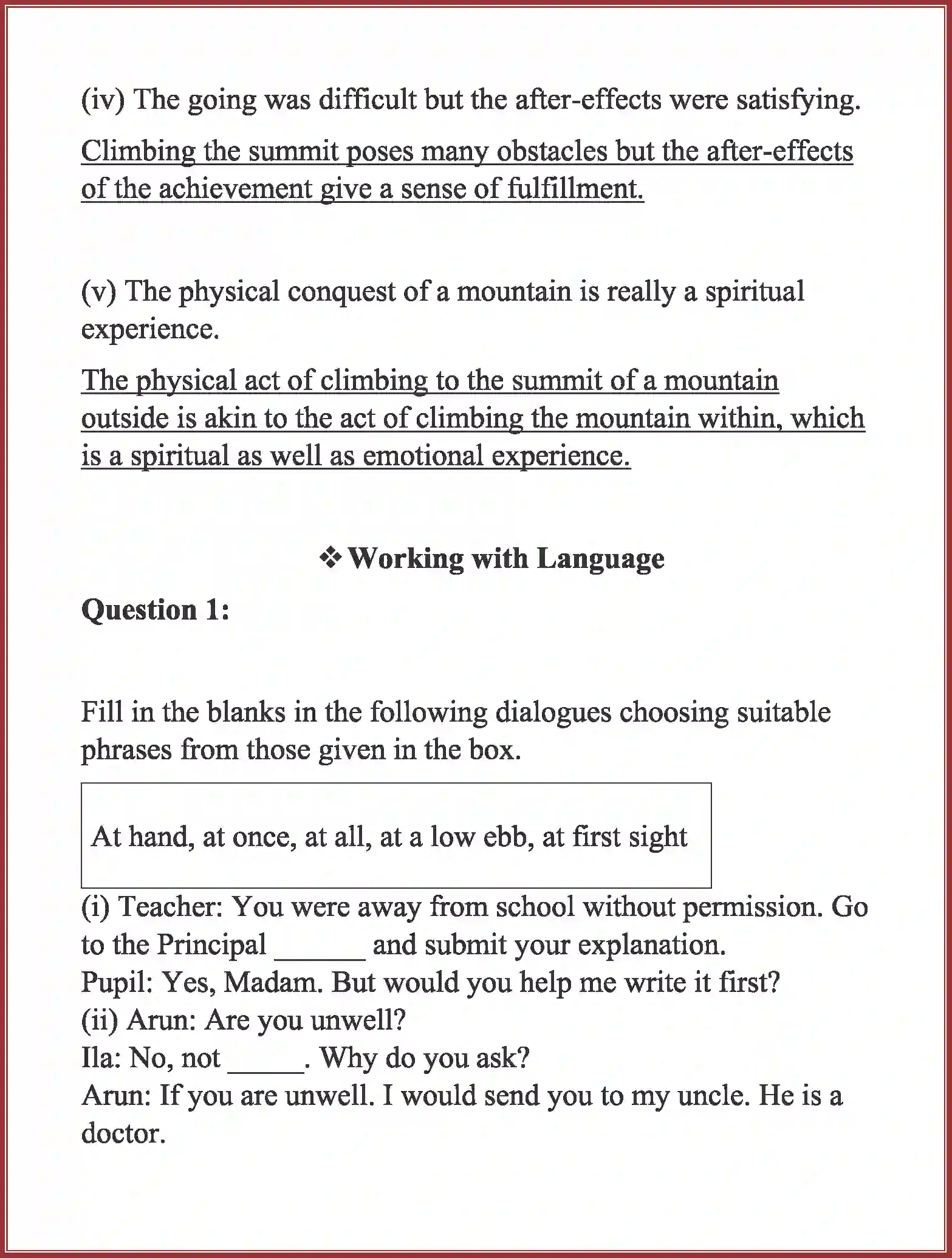 NCERT-Solution-Class-8-English-Honeydew-The-Summit-Within-1333-page-8