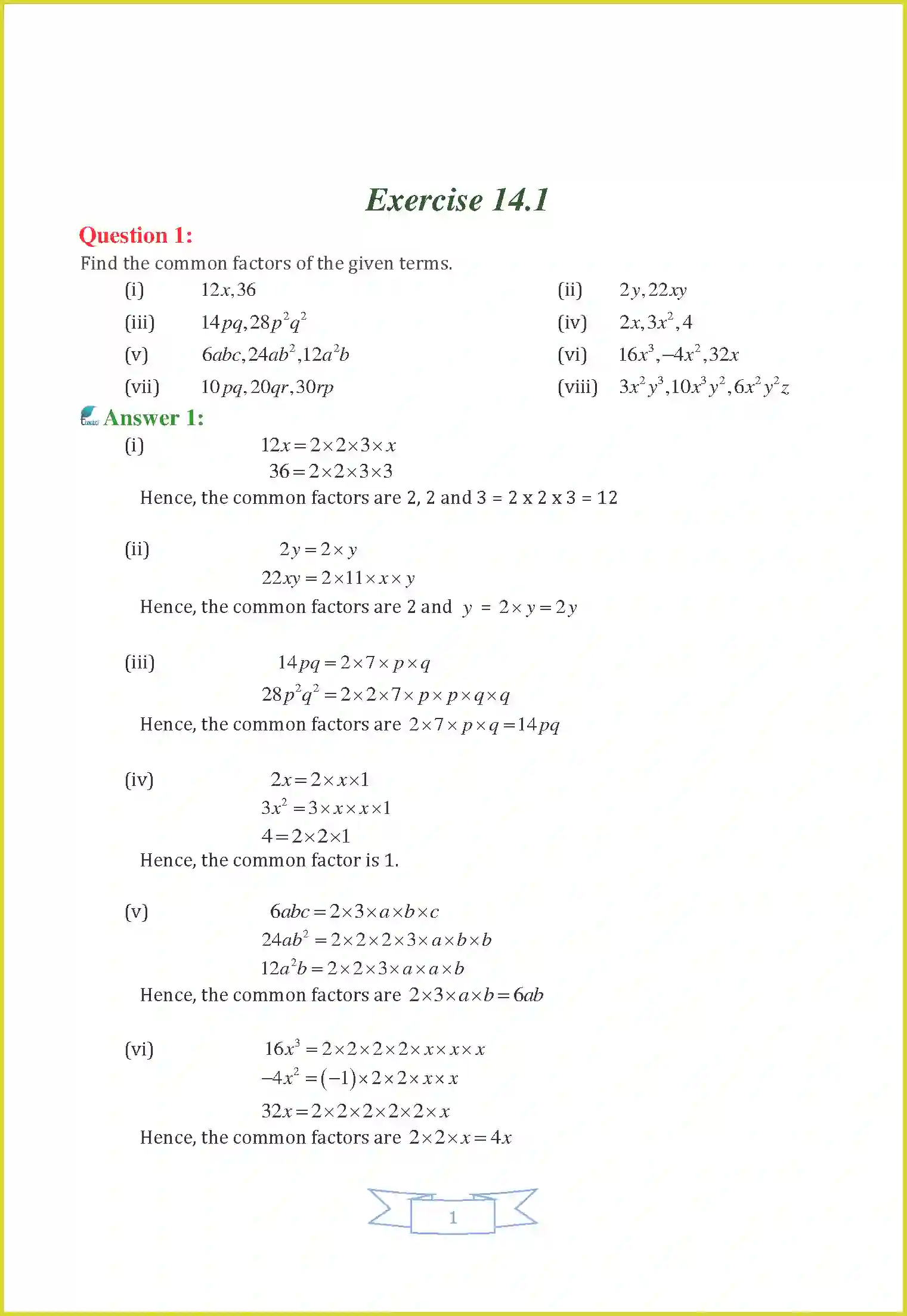 NCERT-Solution-Class-8-Maths-Chapter-14-Factorization-3458-page-1