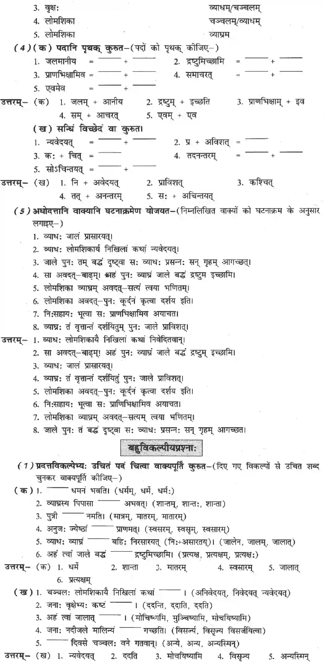 NCERT-Solution-Class-8-Sanskrit-Ruchira-Chapter-5-Dharme-Dhamanan-Paape-Paunam-3579-page-4
