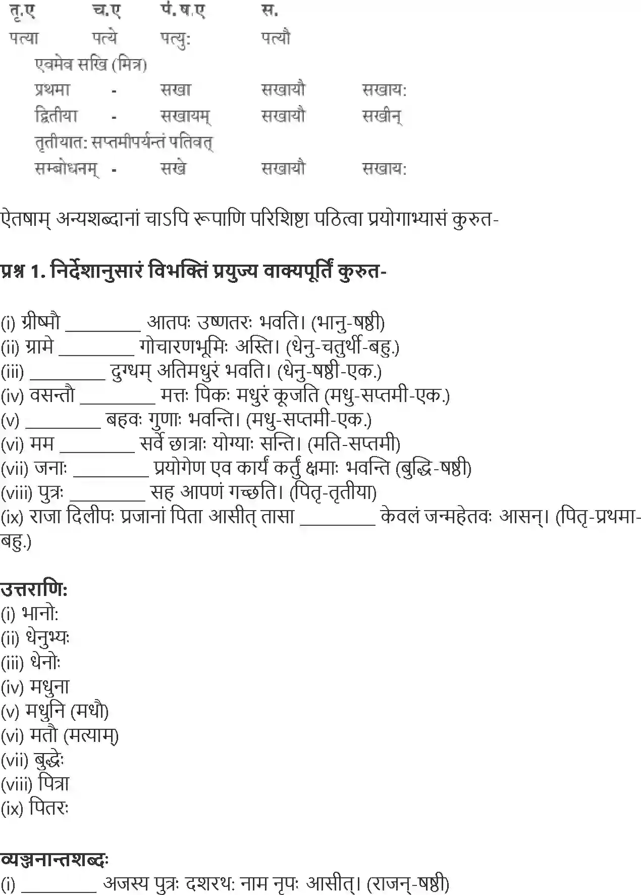 NCERT-Solution-Class-9-Abhyasvan-Bhav-Shabdrupani-3442-page-6