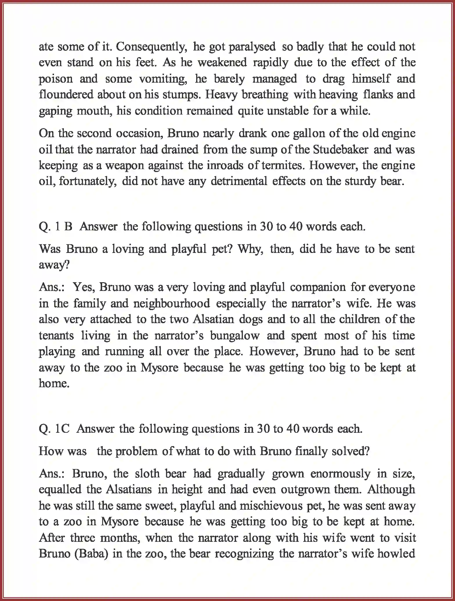NCERT-Solution-Class-9-English-Beehive-The-Bond-of-Love-3314-page-13