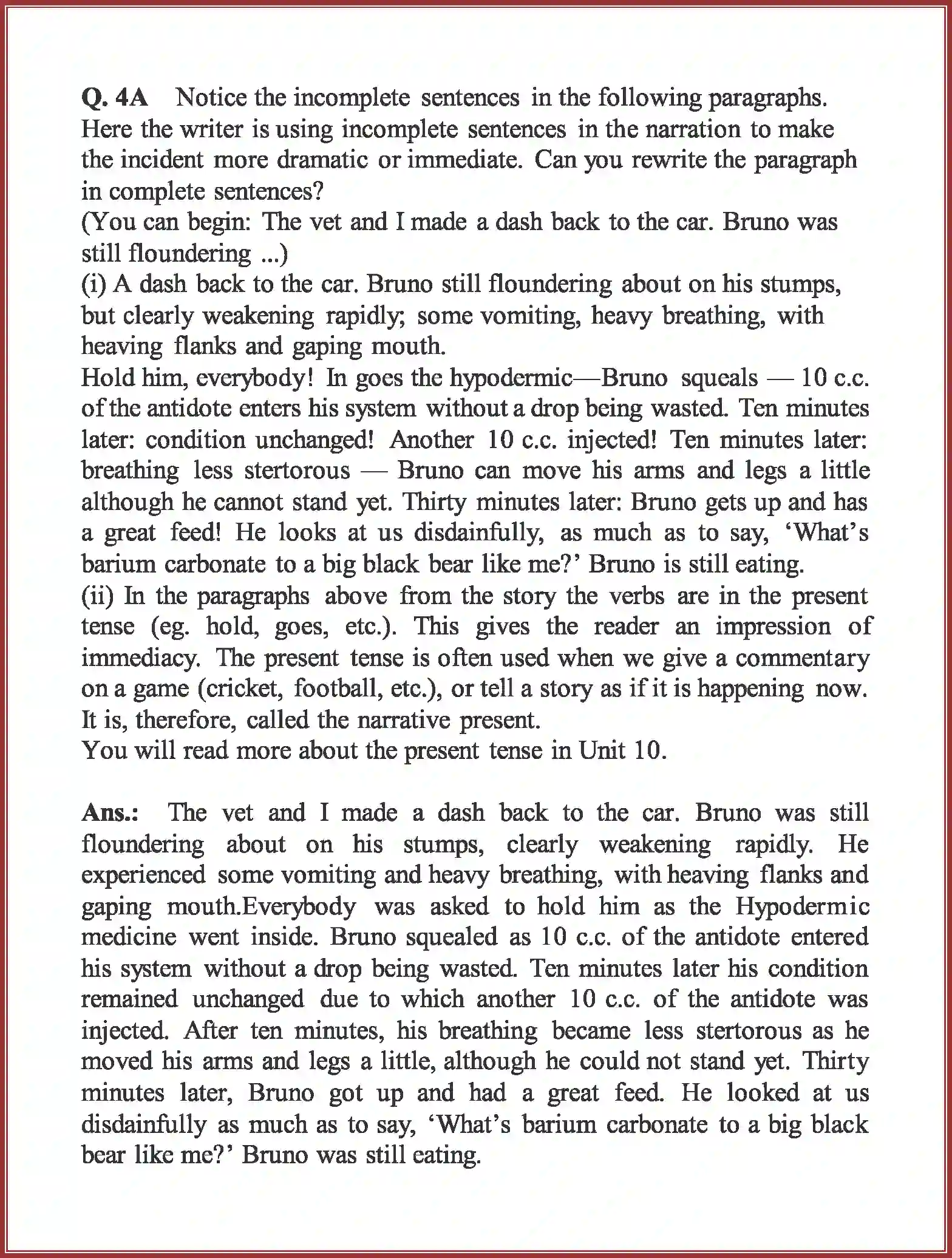 NCERT-Solution-Class-9-English-Beehive-The-Bond-of-Love-3314-page-8