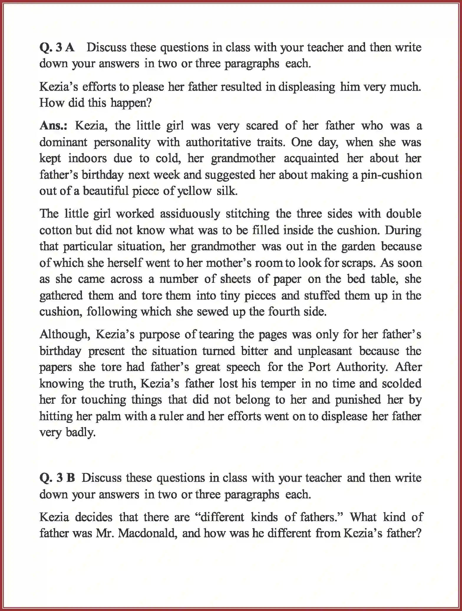 NCERT-Solution-Class-9-English-Beehive-The-Little-Girl-3303-page-10