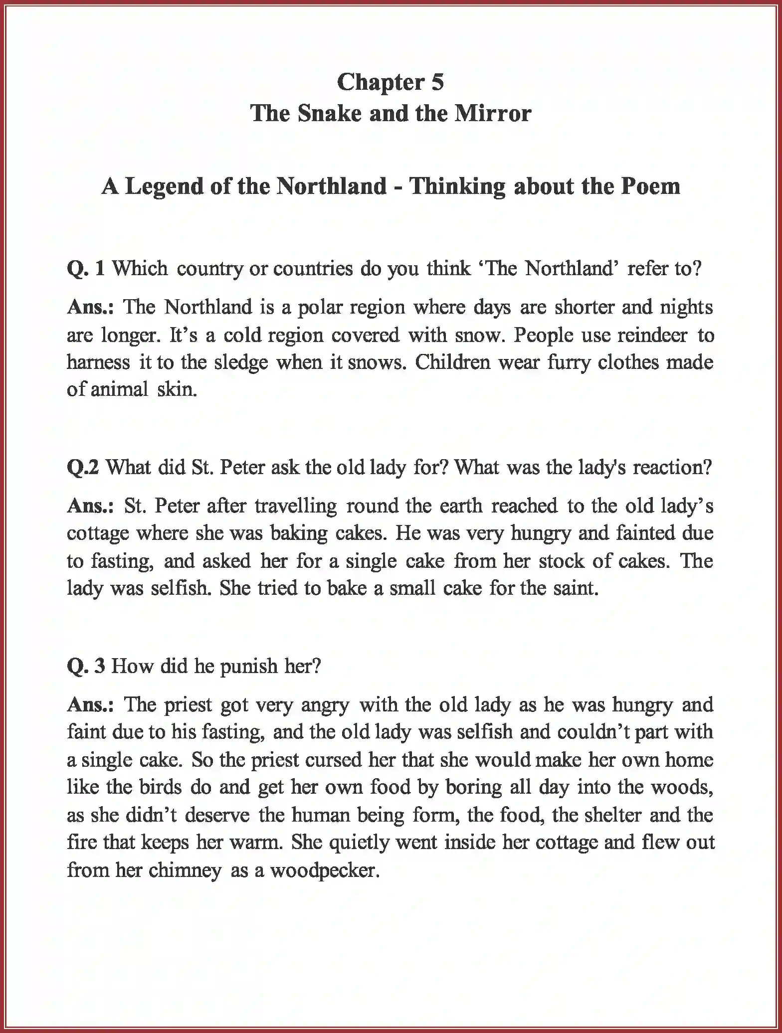 NCERT-Solution-Class-9-English-Beehive-The-Snake-and-The-Mirror-3307-page-1