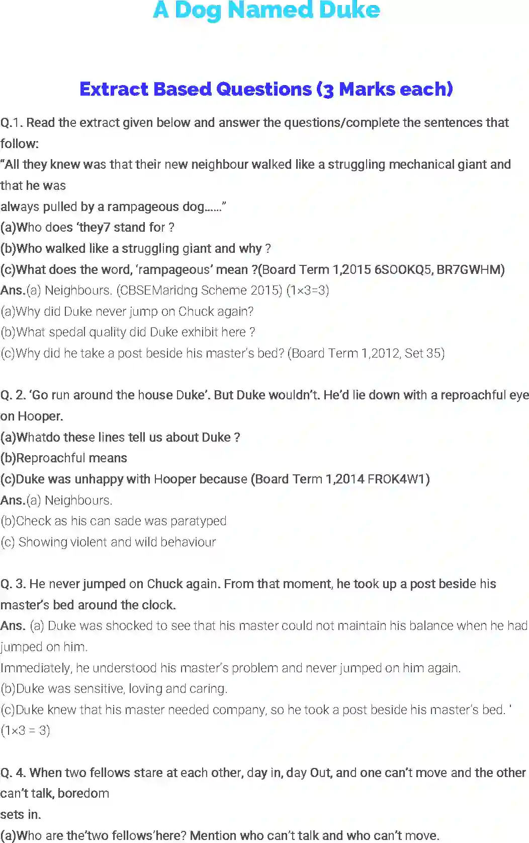 NCERT-Solution-Class-9-English-Literature-Reader-Chapter-2-A-Dog-Named-Duke-3320-page-1