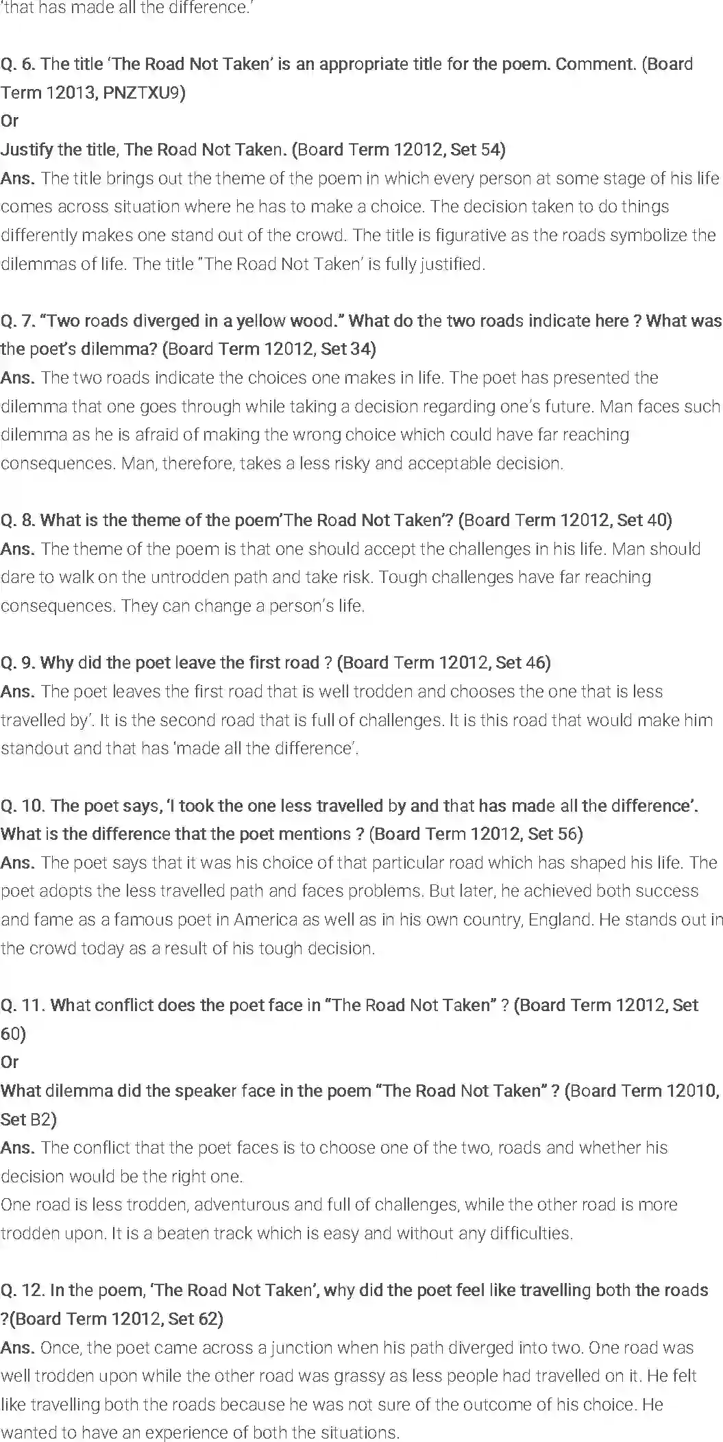 NCERT-Solution-Class-9-English-Literature-Reader-Chapter-2-The-Road-Not-Taken-3325-page-3