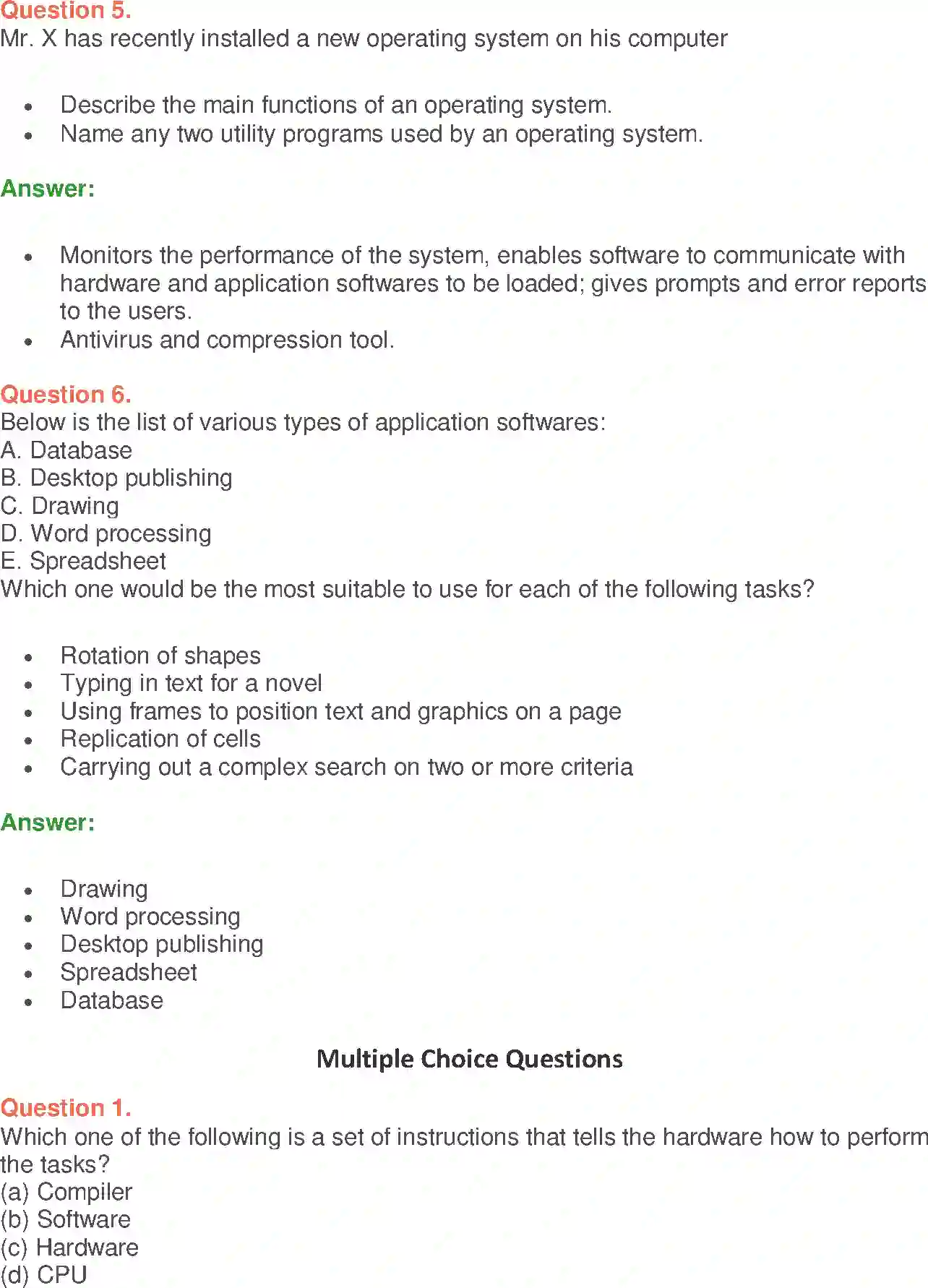 NCERT-Solution-Class-9-Foundation-of-Information-Technology-Computer-Software-3372-page-14
