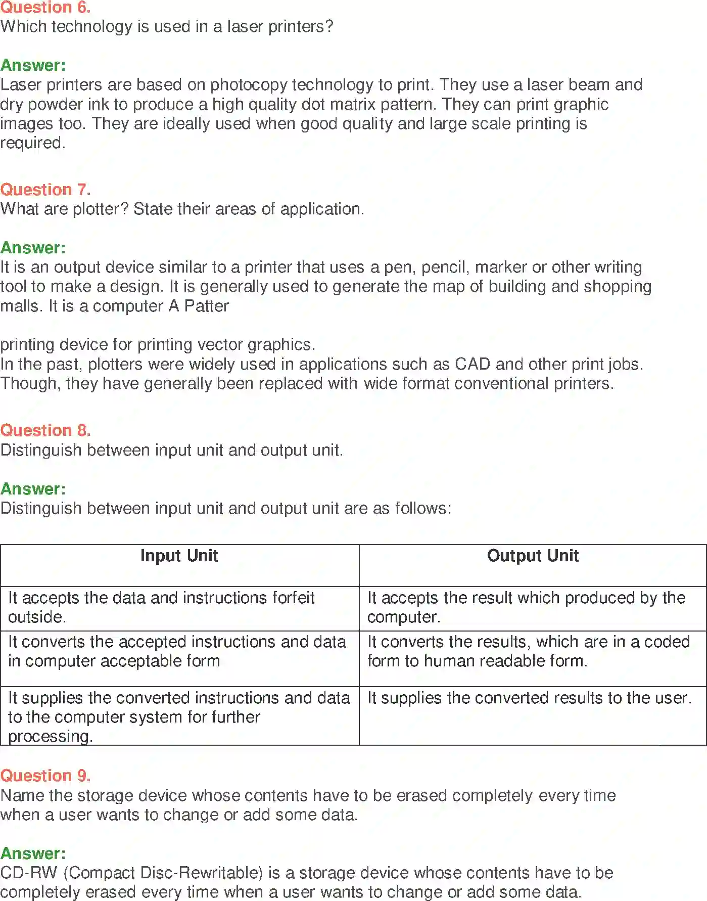 NCERT-Solution-Class-9-Foundation-of-Information-Technology-Computer-System-Organisation-1199-page-4