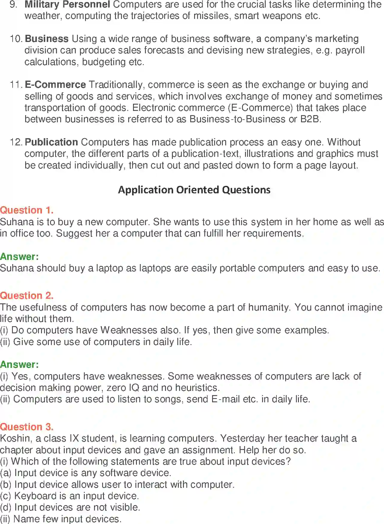 NCERT-Solution-Class-9-Foundation-of-Information-Technology-Computer-System-Organisation-3371-page-11