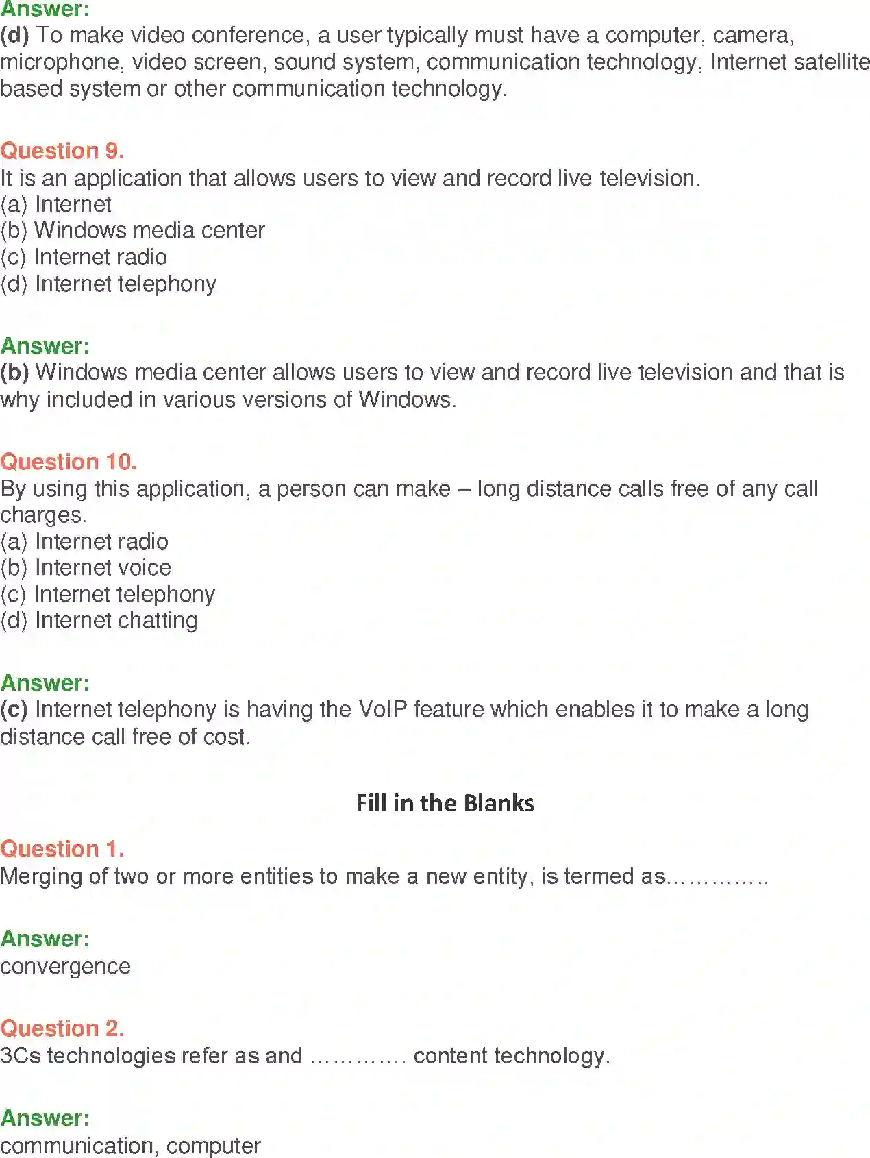 NCERT-Solution-Class-9-Foundation-of-Information-Technology-Convergence-of-Technologies-1198-page-11
