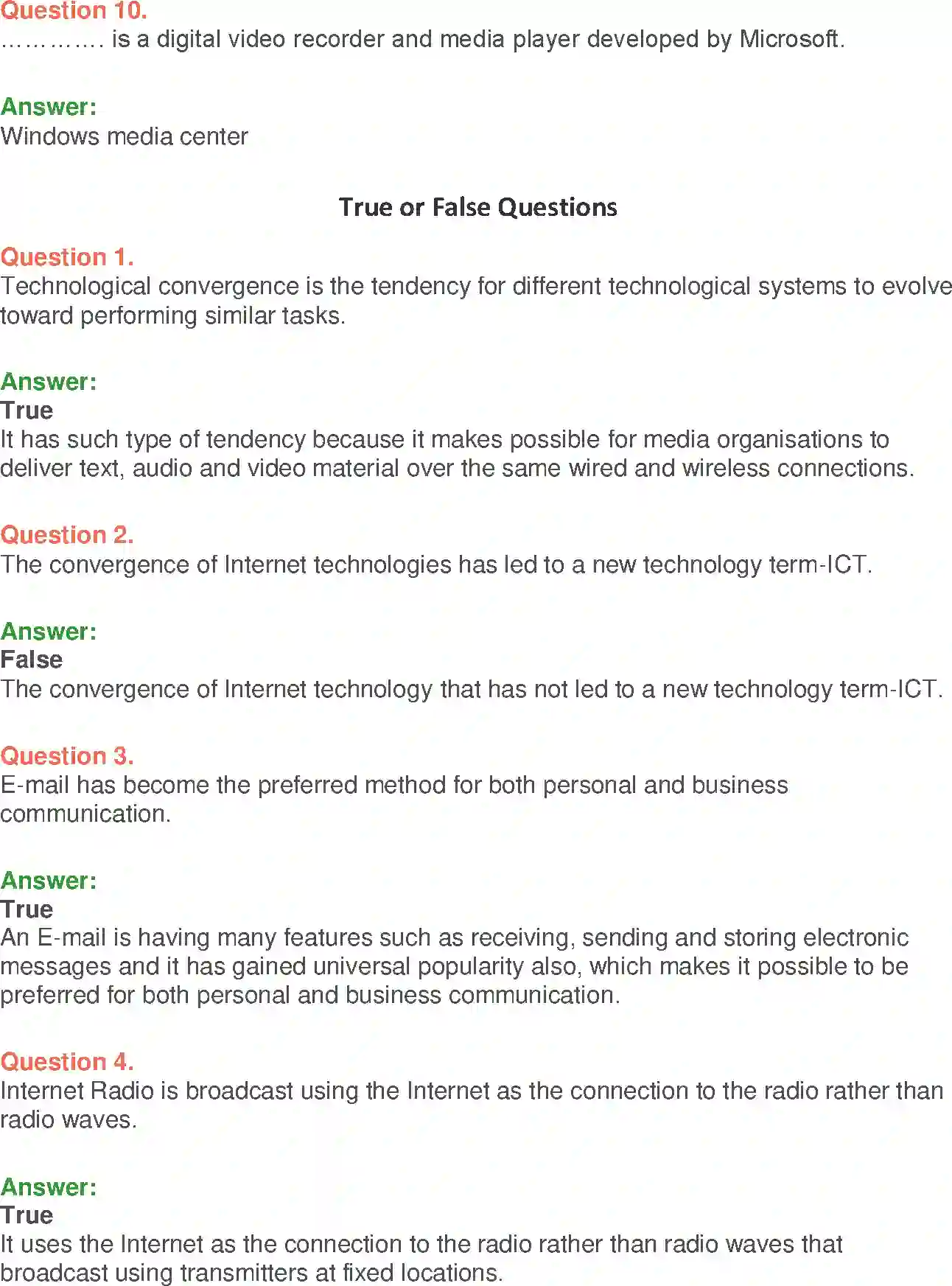 NCERT-Solution-Class-9-Foundation-of-Information-Technology-Convergence-of-Technologies-3370-page-13