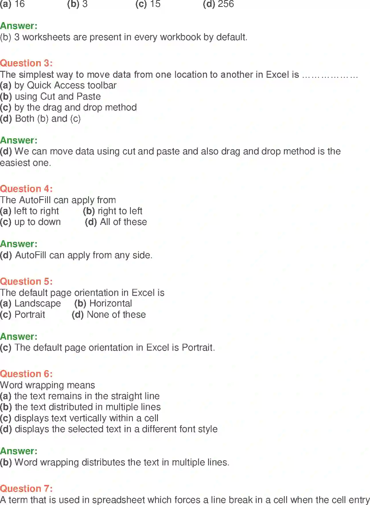 NCERT-Solution-Class-9-Foundation-of-Information-Technology-MSExcel-2007-1208-page-13