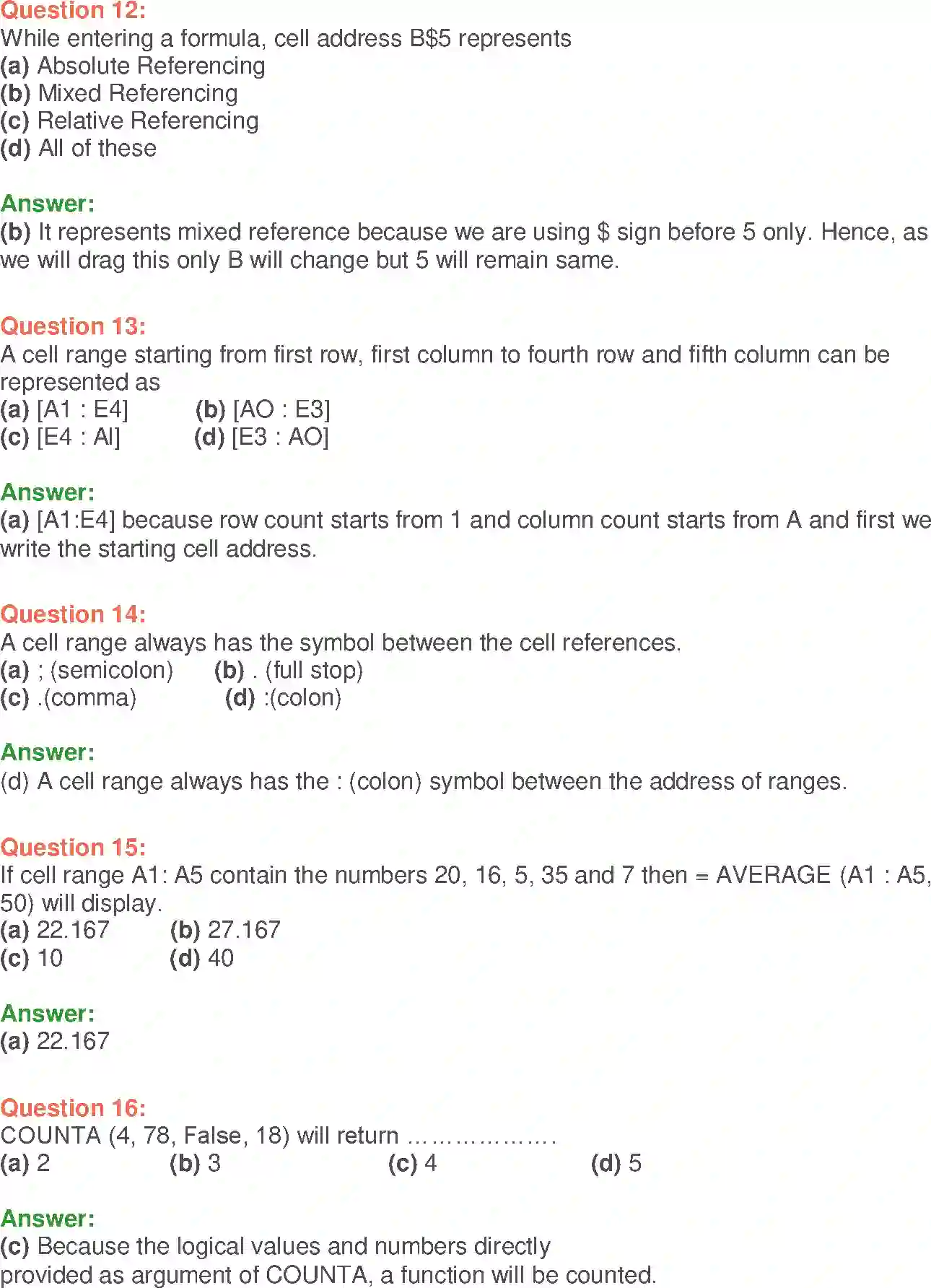 NCERT-Solution-Class-9-Foundation-of-Information-Technology-MSExcel-2007-1208-page-15