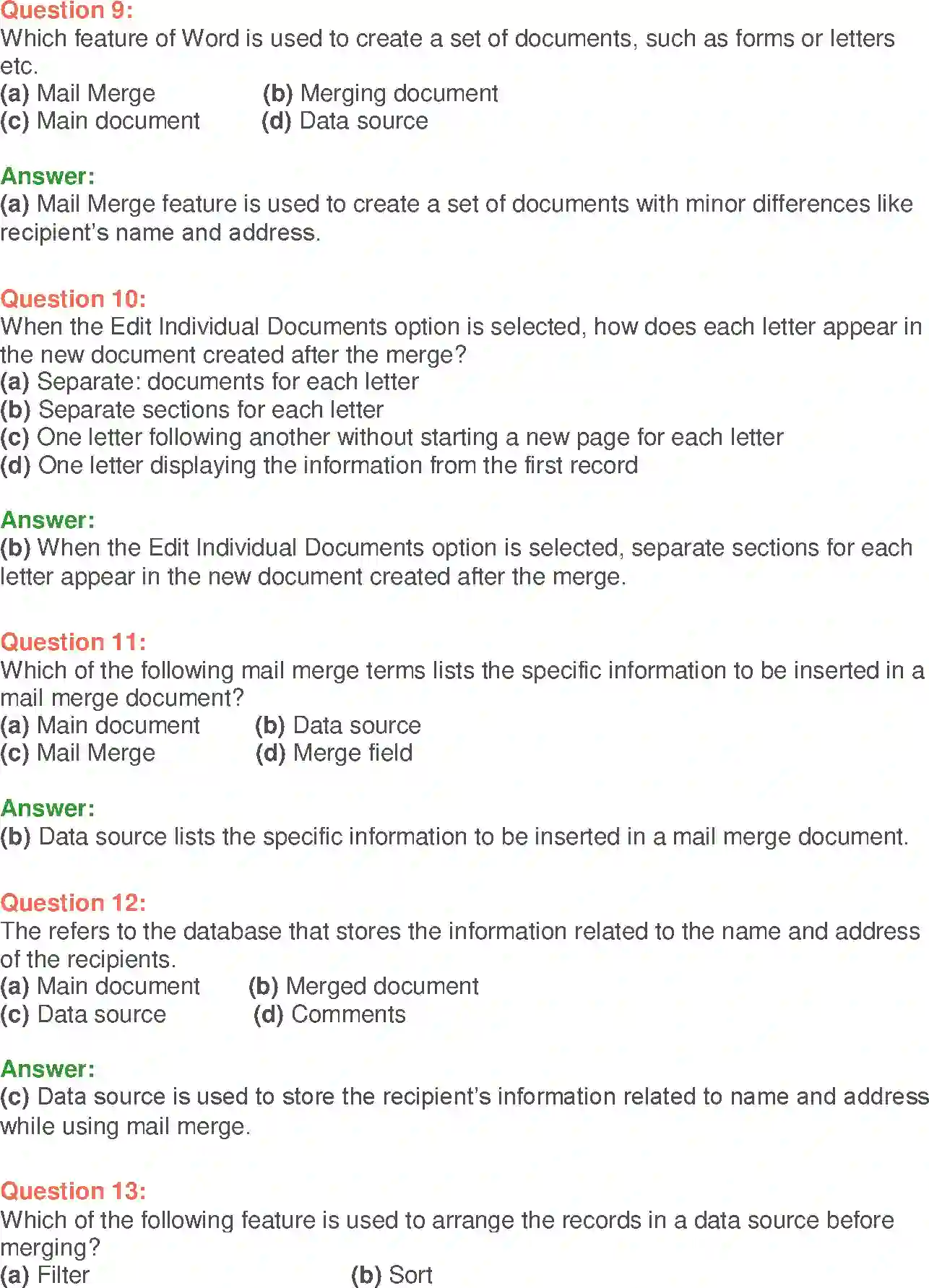 NCERT-Solution-Class-9-Foundation-of-Information-Technology-MSWord-2007-Advanced-1206-page-17