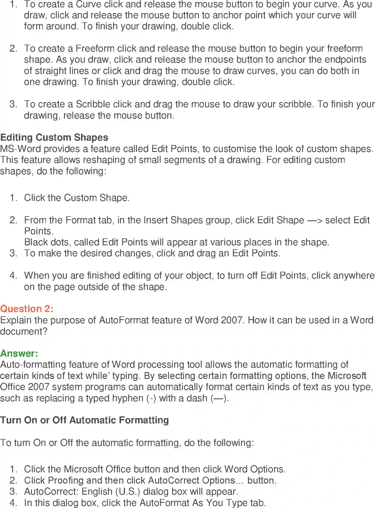 NCERT-Solution-Class-9-Foundation-of-Information-Technology-MSWord-2007-Advanced-1206-page-5