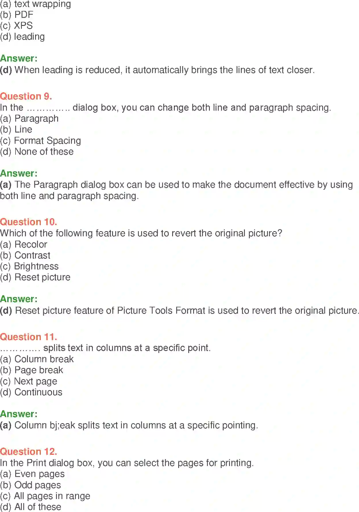NCERT-Solution-Class-9-Foundation-of-Information-Technology-MSWord-2007-Basics-1205-page-14