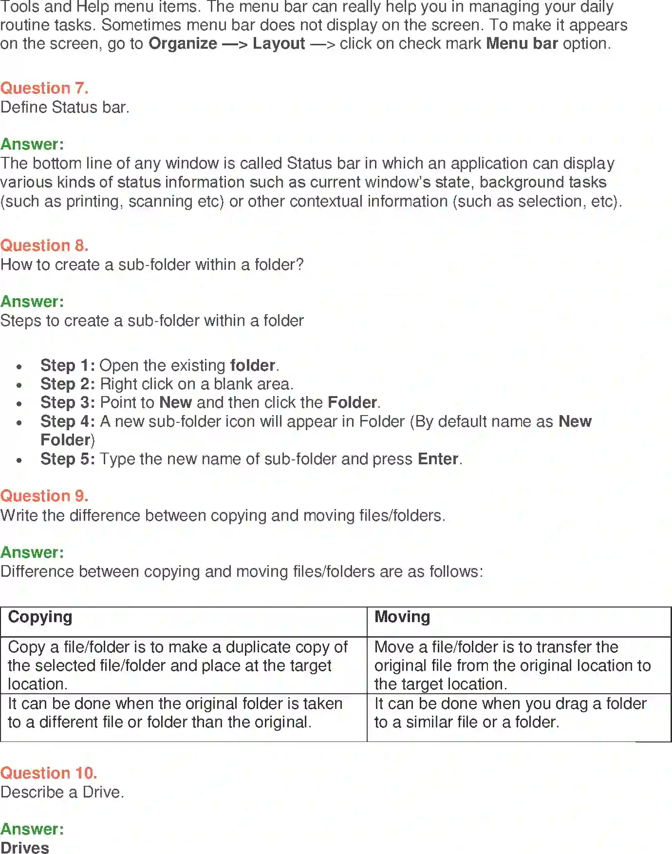 NCERT-Solution-Class-9-Foundation-of-Information-Technology-Windows-Operating-System-3376-page-4