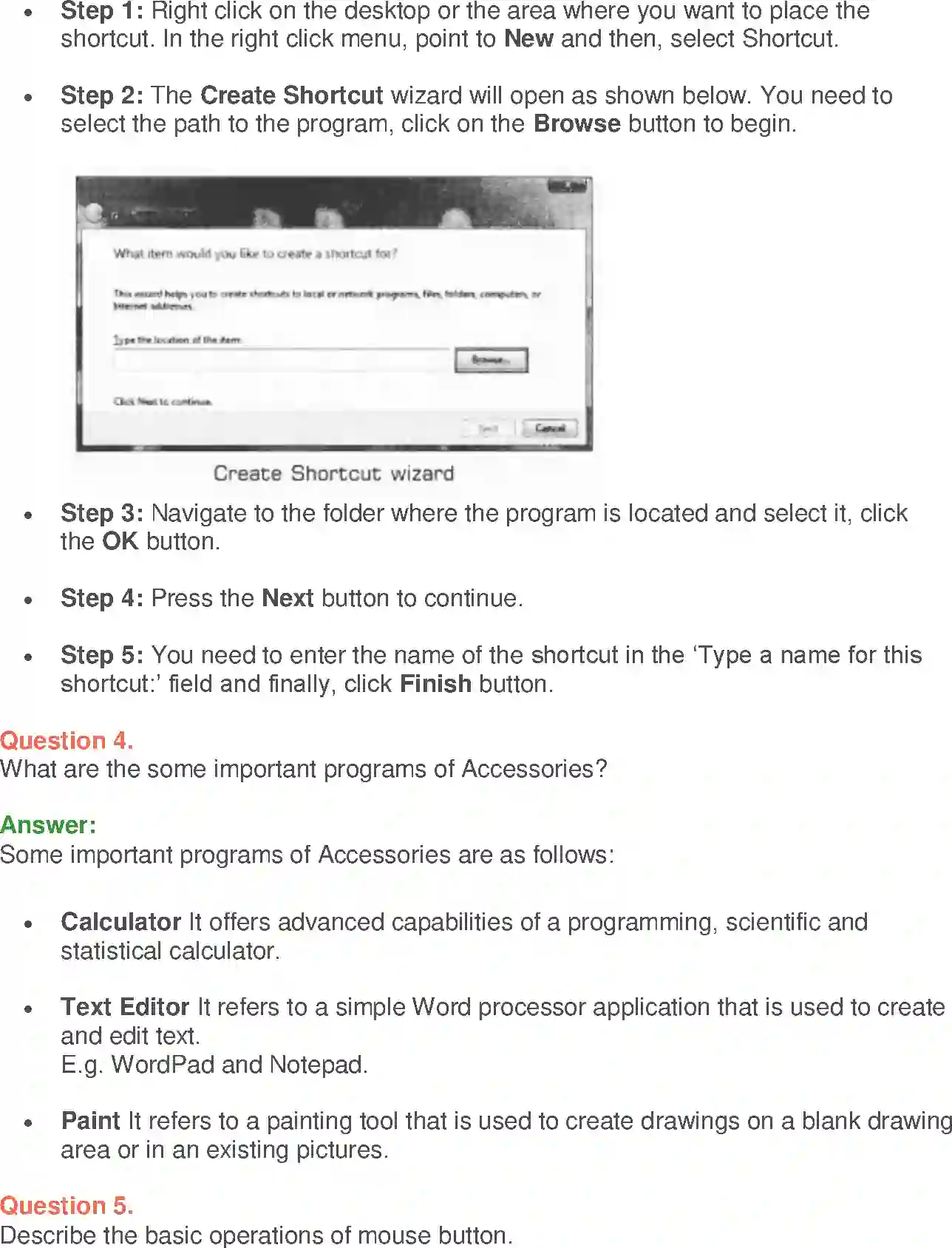 NCERT-Solution-Class-9-Foundation-of-Information-Technology-Windows-Operating-System-3376-page-8