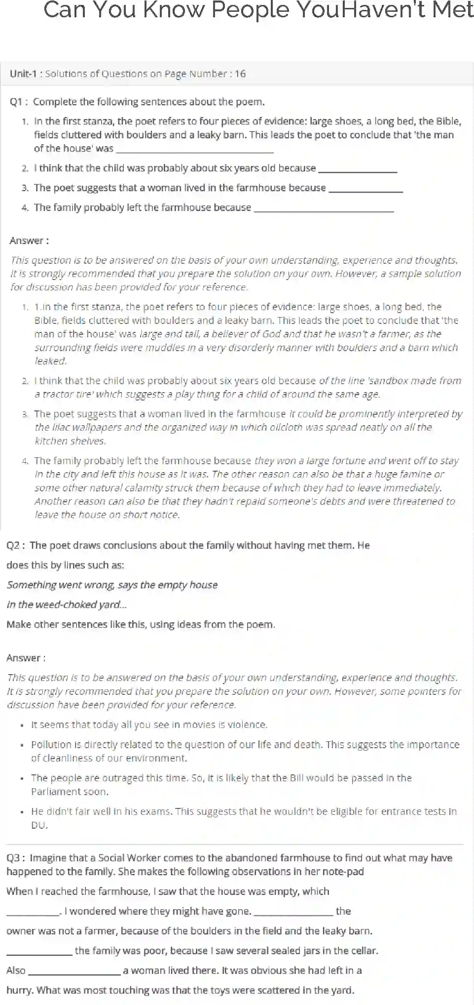 NCERT-Solution-Class-9-Main-Course-MCB-Can-You-Know-People-You-Haven’t-Met-1163-page-1