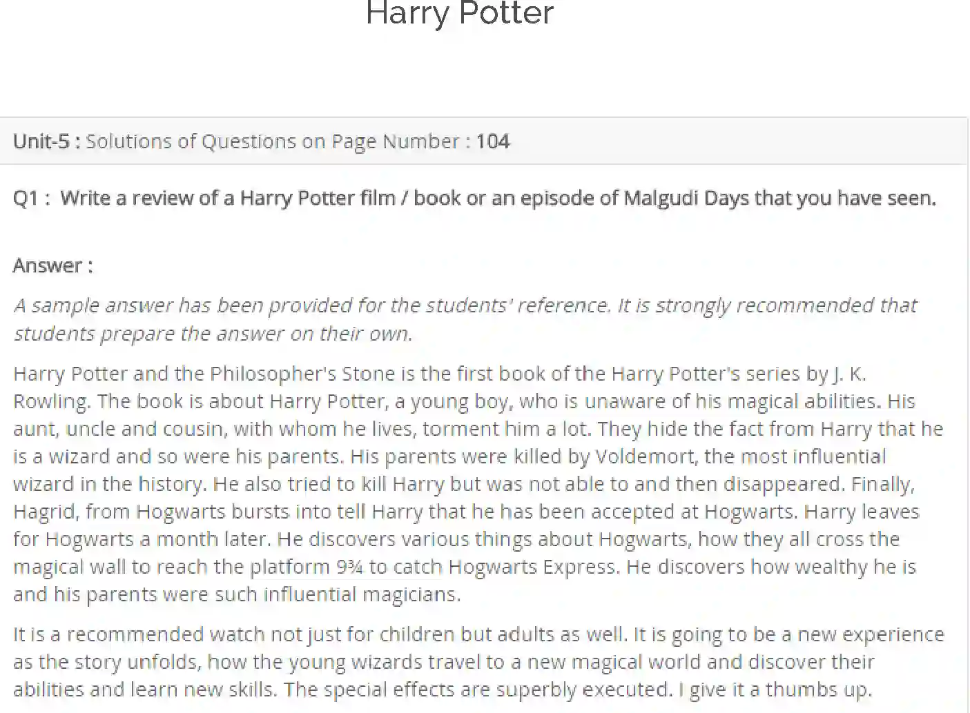 NCERT-Solution-Class-9-Main-Course-MCB-Harry-Potter-1174-page-1