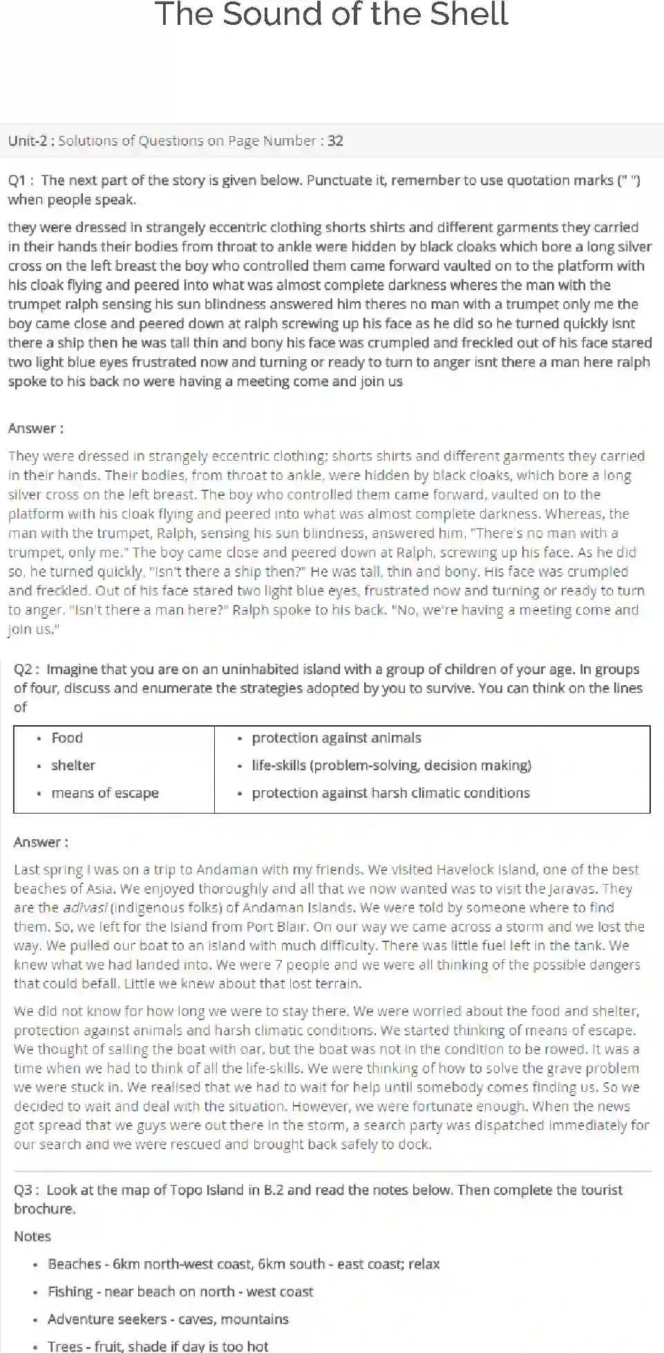 NCERT-Solution-Class-9-Main-Course-MCB-The-Sound-of-the-Shell-3337-page-1