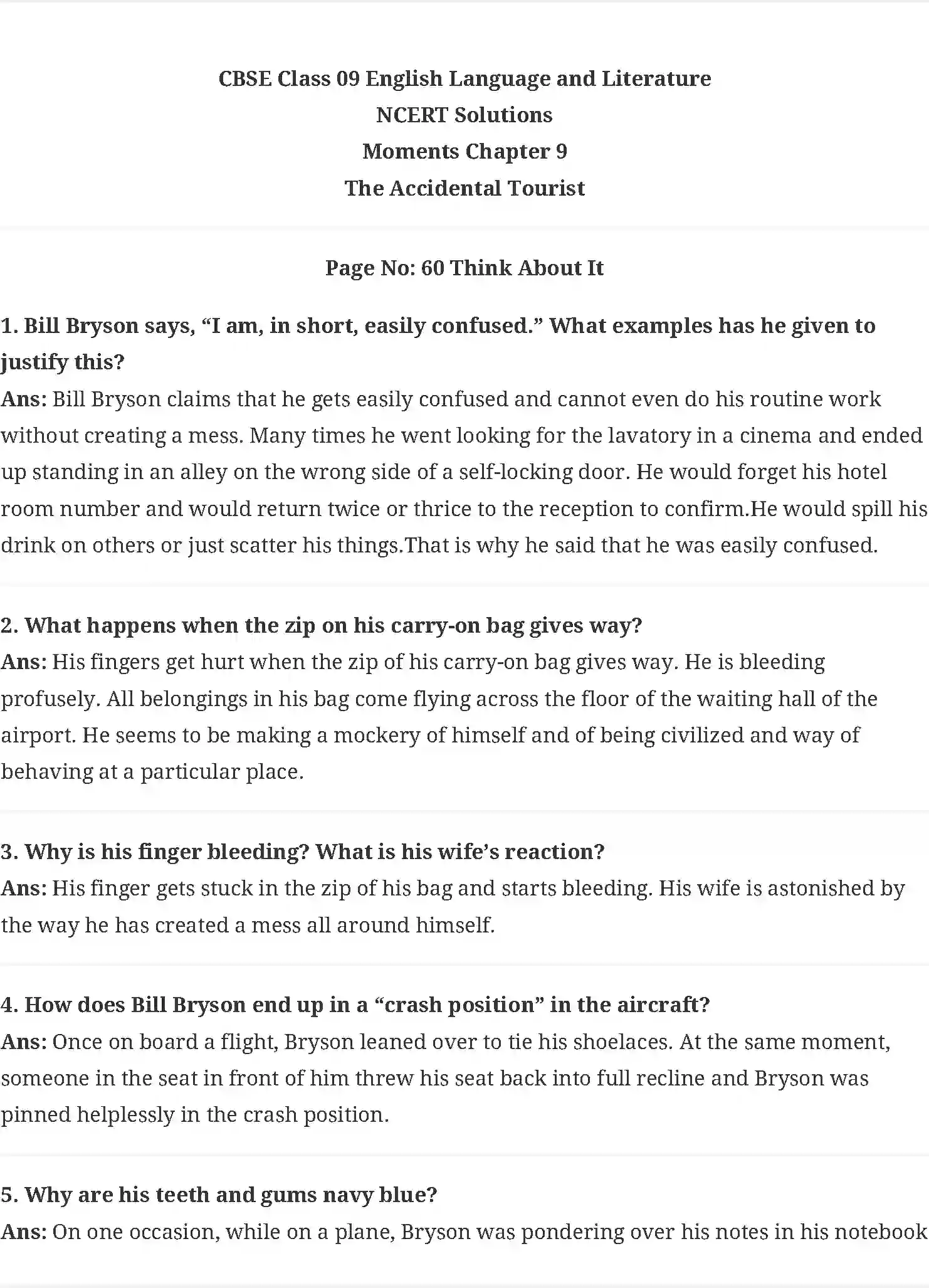 NCERT-Solution-Class-9-Moments-The-Accidental-Tourist-4997-page-1