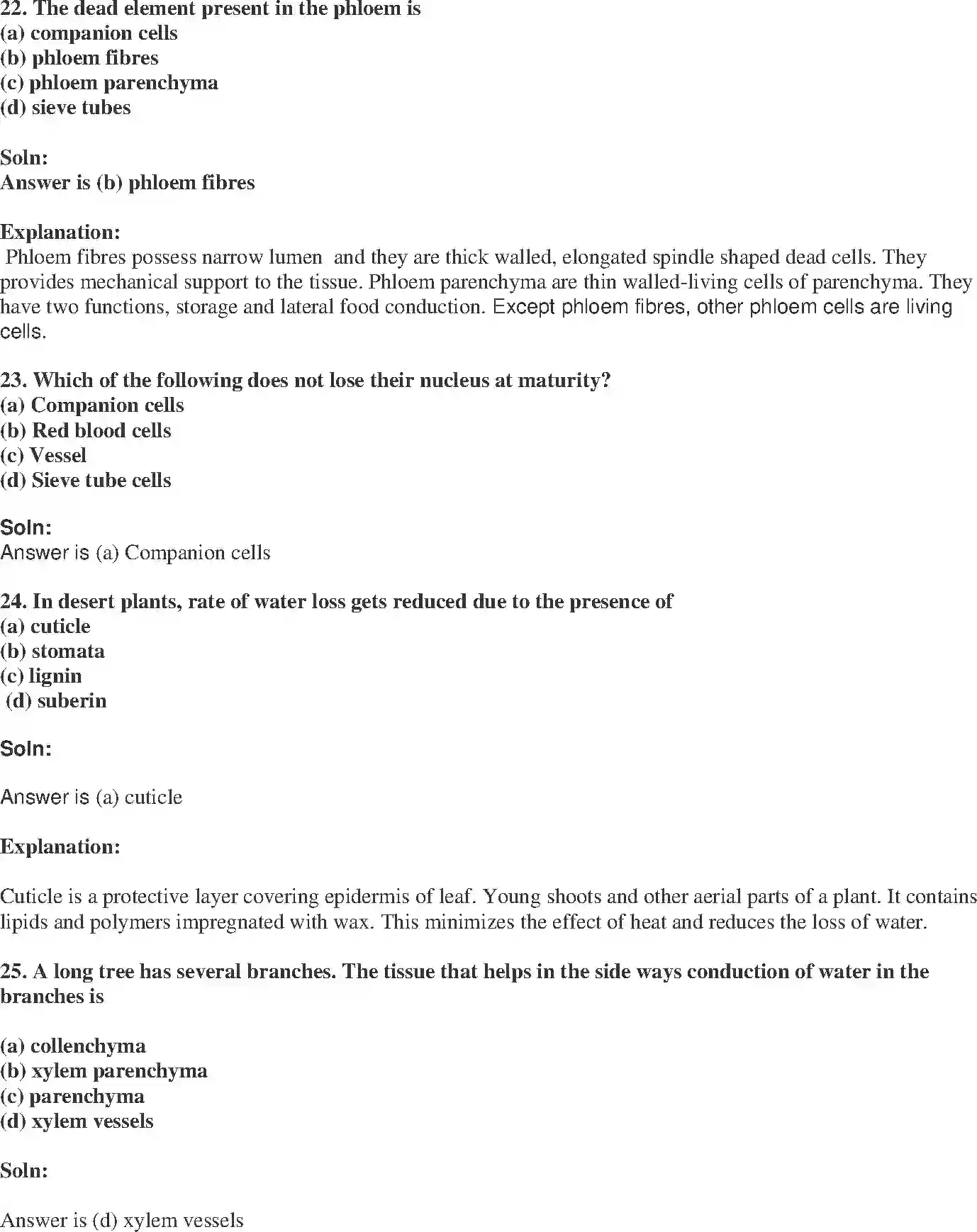 NCERT-Solution-Class-9-Science-Exemplar-Tissues-Exemplar-3401-page-8