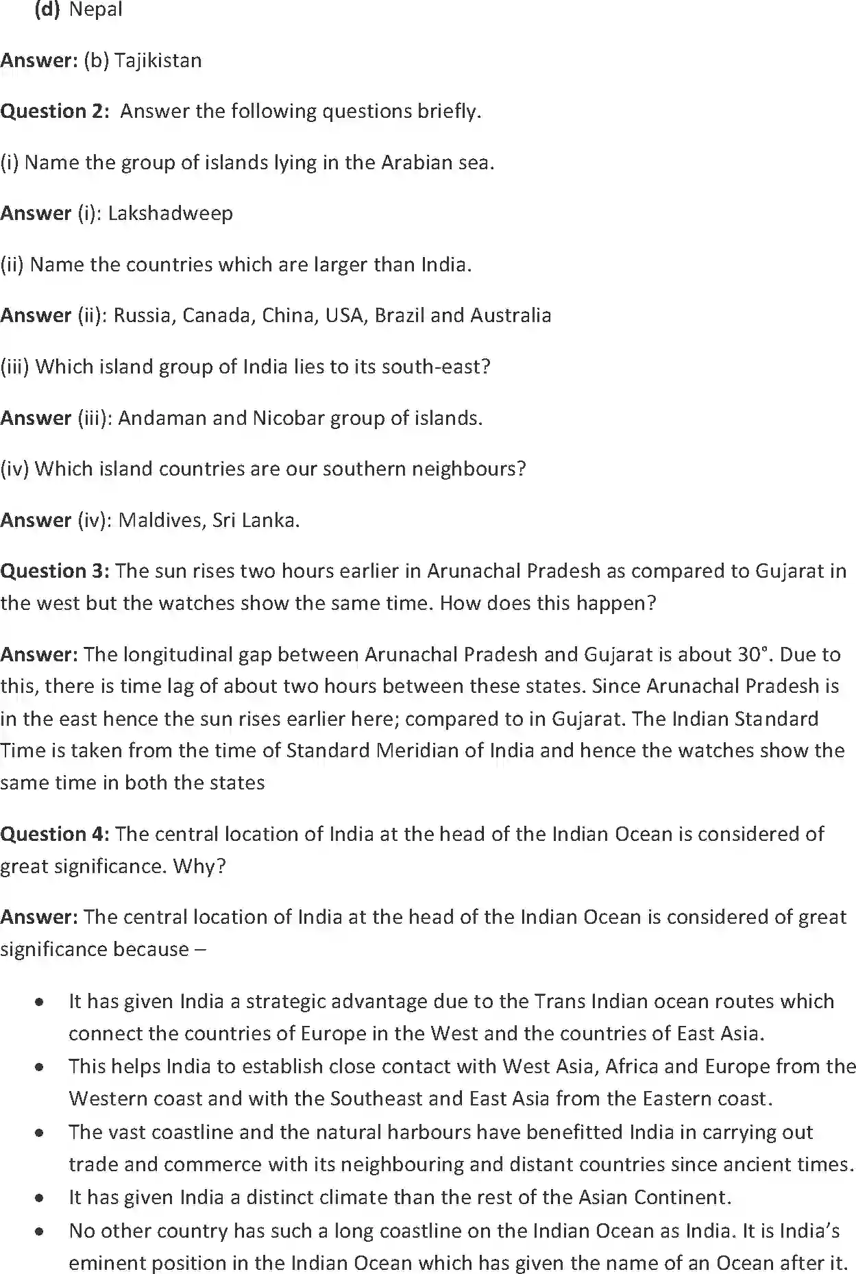 NCERT-Solution-Class-9-Social-Science-India-–-Size-and-Location-3241-page-2